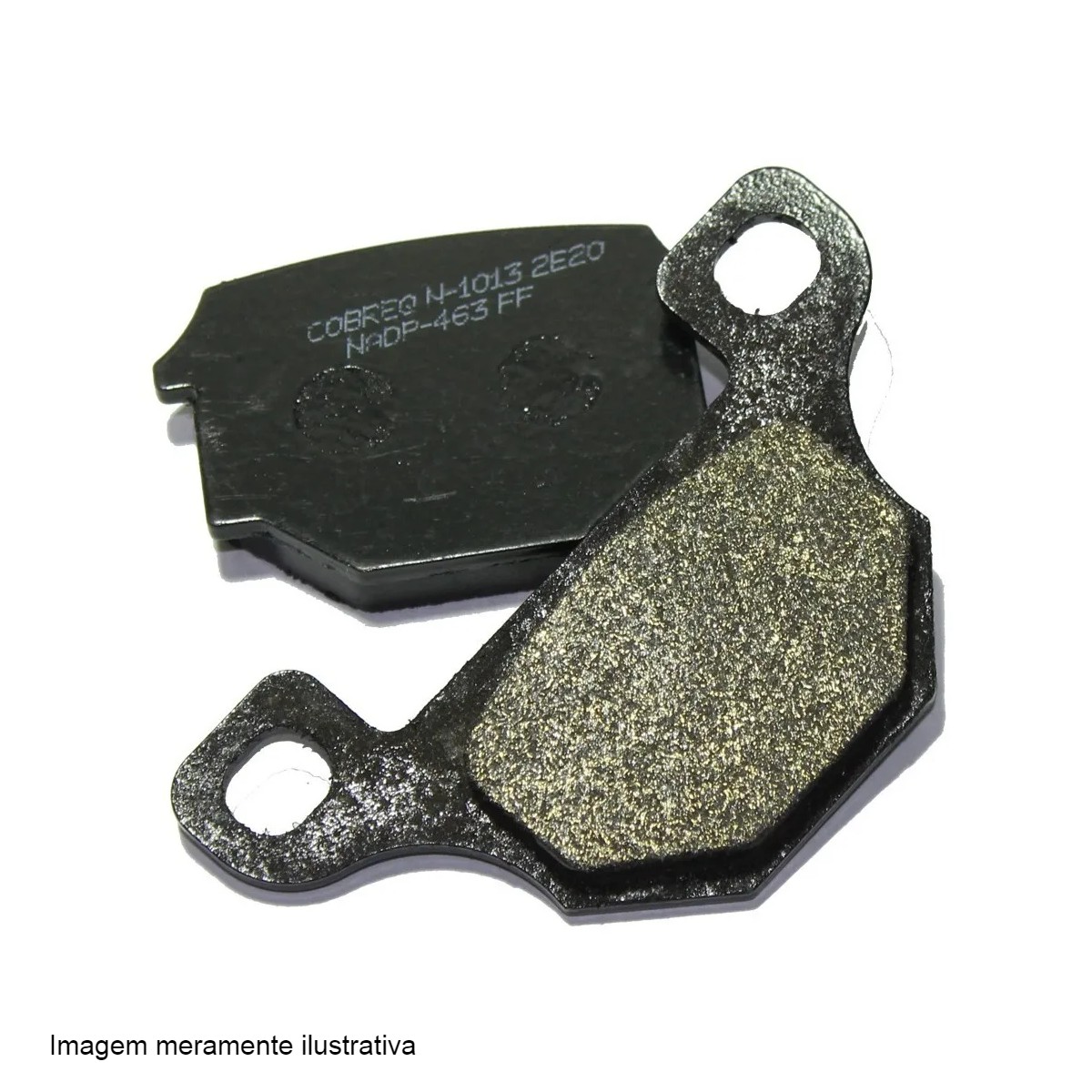 Pastilha de Freio Moto Agrale/Dayun/Kasinski/FYM/Sigma/Susuki/UM/Traxx/Brandy Cobreq - N1013