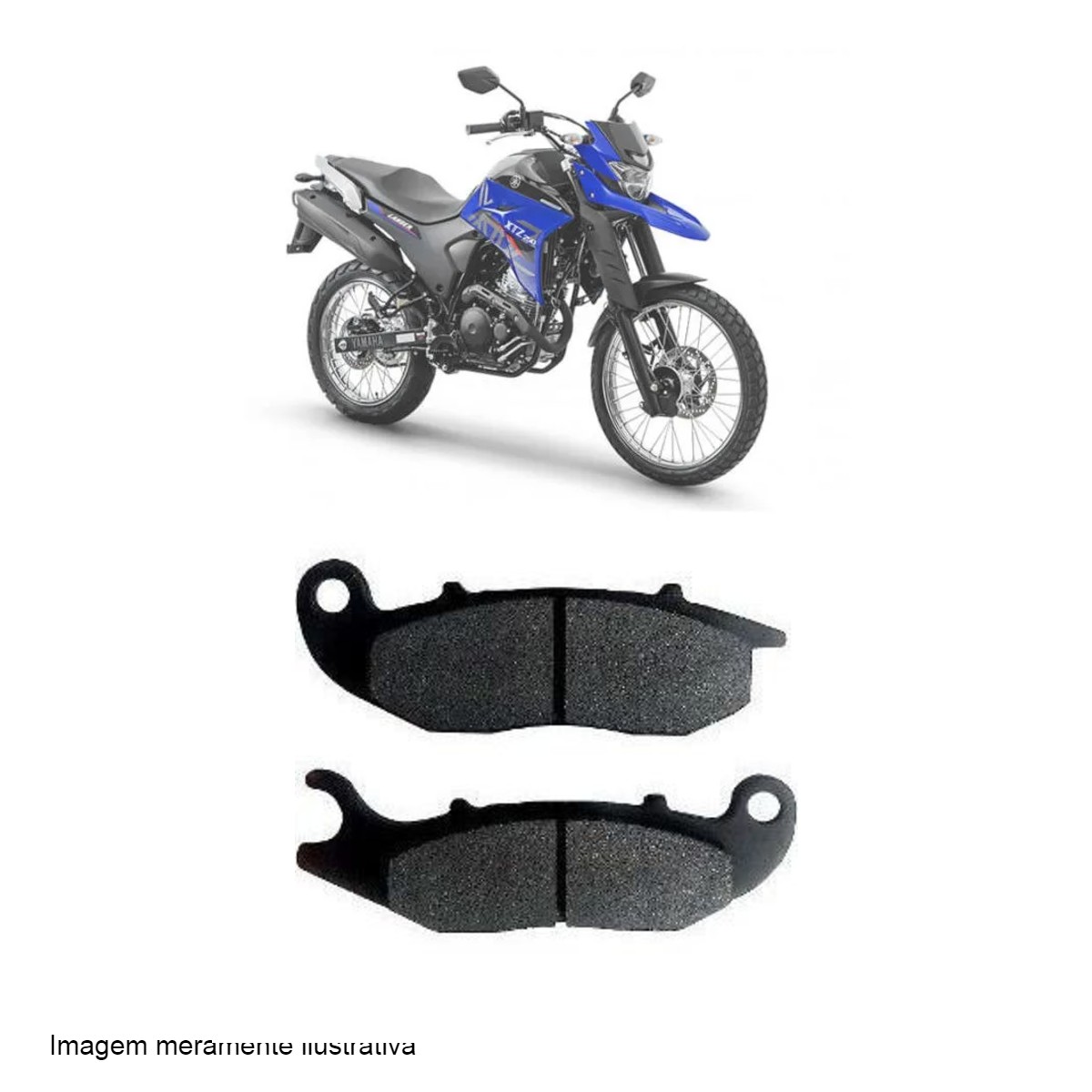 Pastilha de Freio Moto Honda/Vespa/Yamaha Cobreq - N 1834