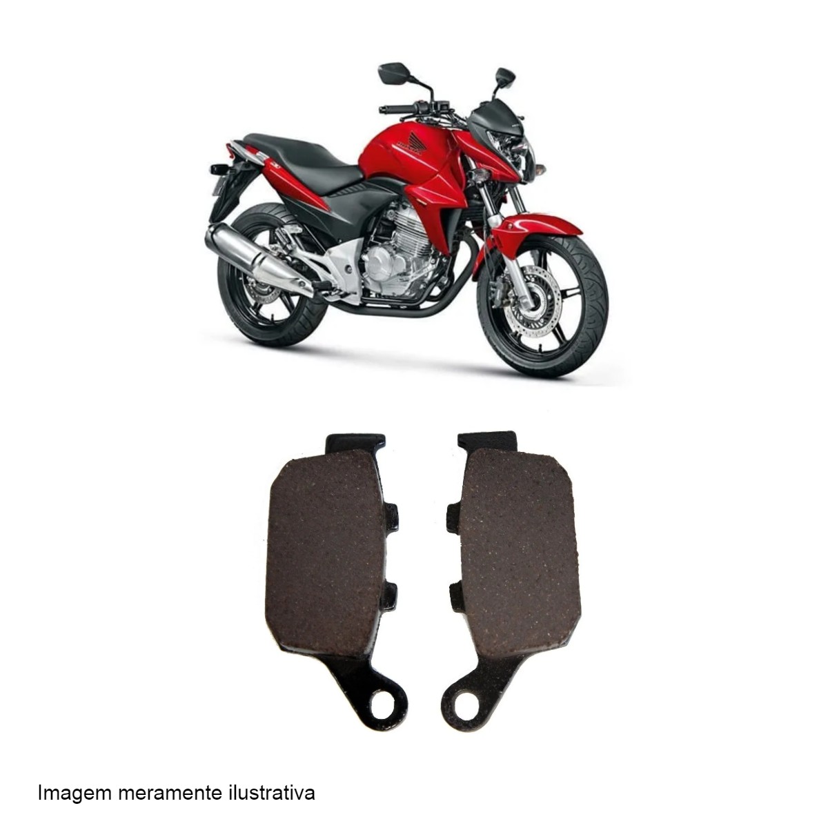 Pastilha de Freio Moto Honda CB 300/CBR 250R/X-ADV Cobreq - N 1617