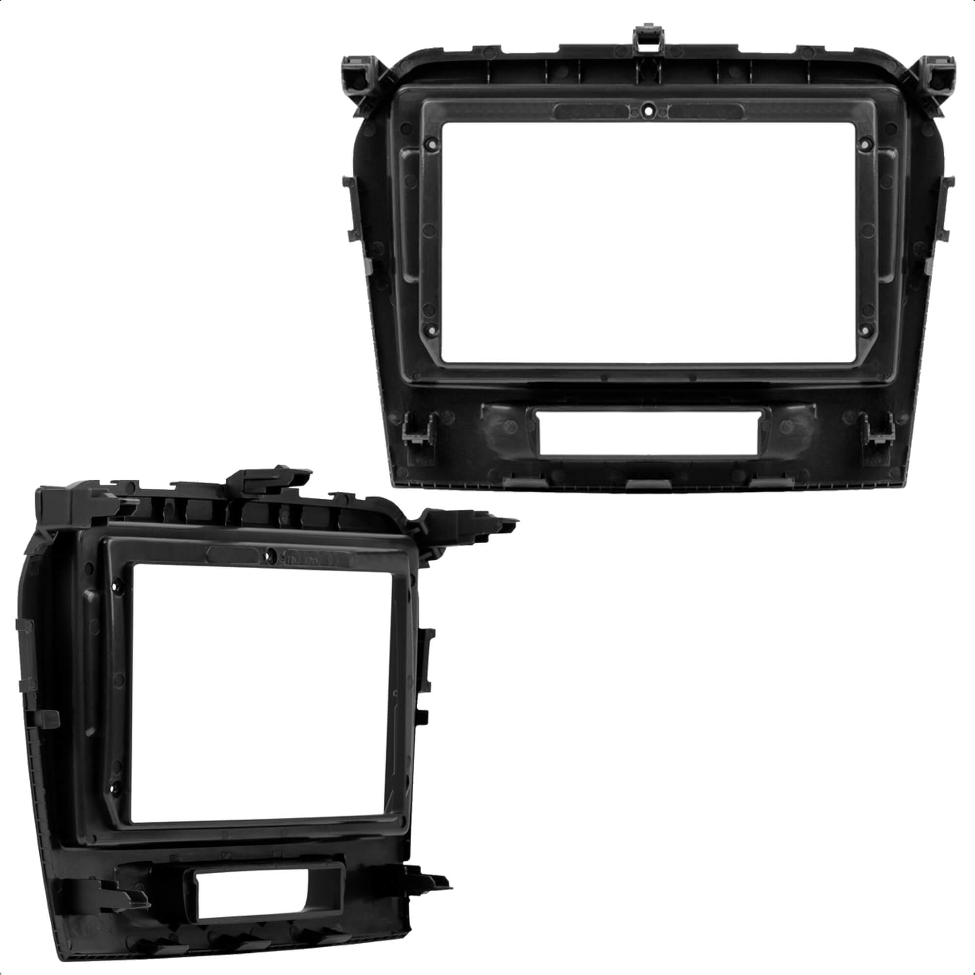 Moldura 9 Polegadas Preto Gran Vitara 2016-2021 Expex - EPX9SU008