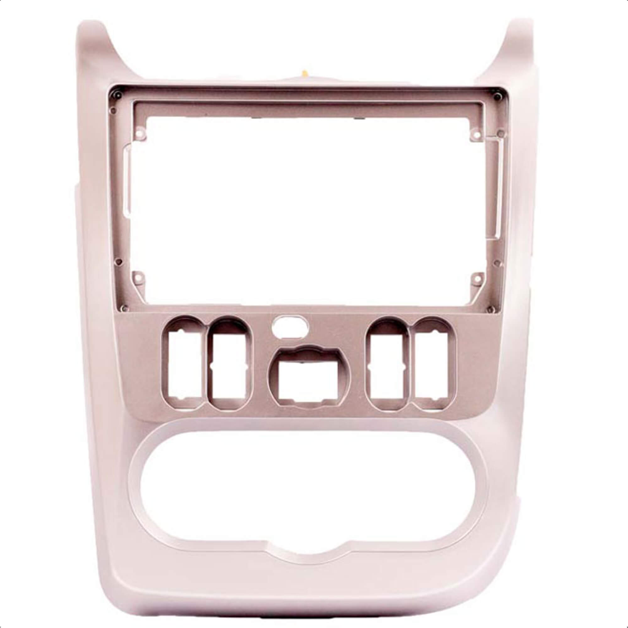 Moldura 9 Polegadas Prata Sandero Authentique Expression Stepway Privilege Expex - EPX9RN006