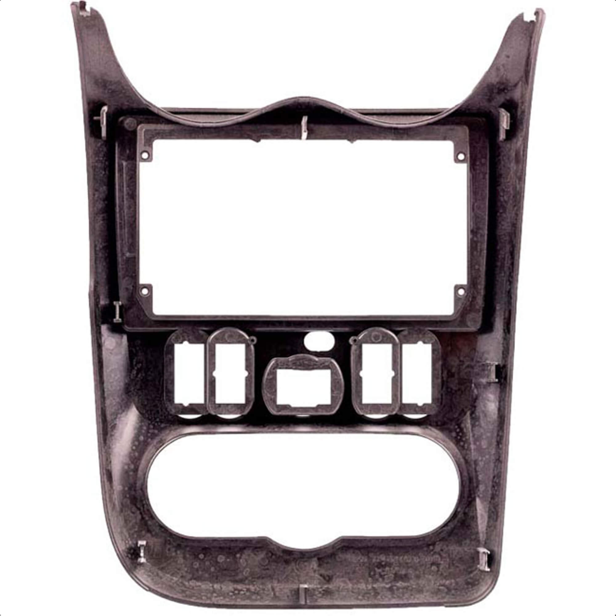 Moldura 9 Polegadas Prata Sandero Authentique Expression Stepway Privilege Expex - EPX9RN006