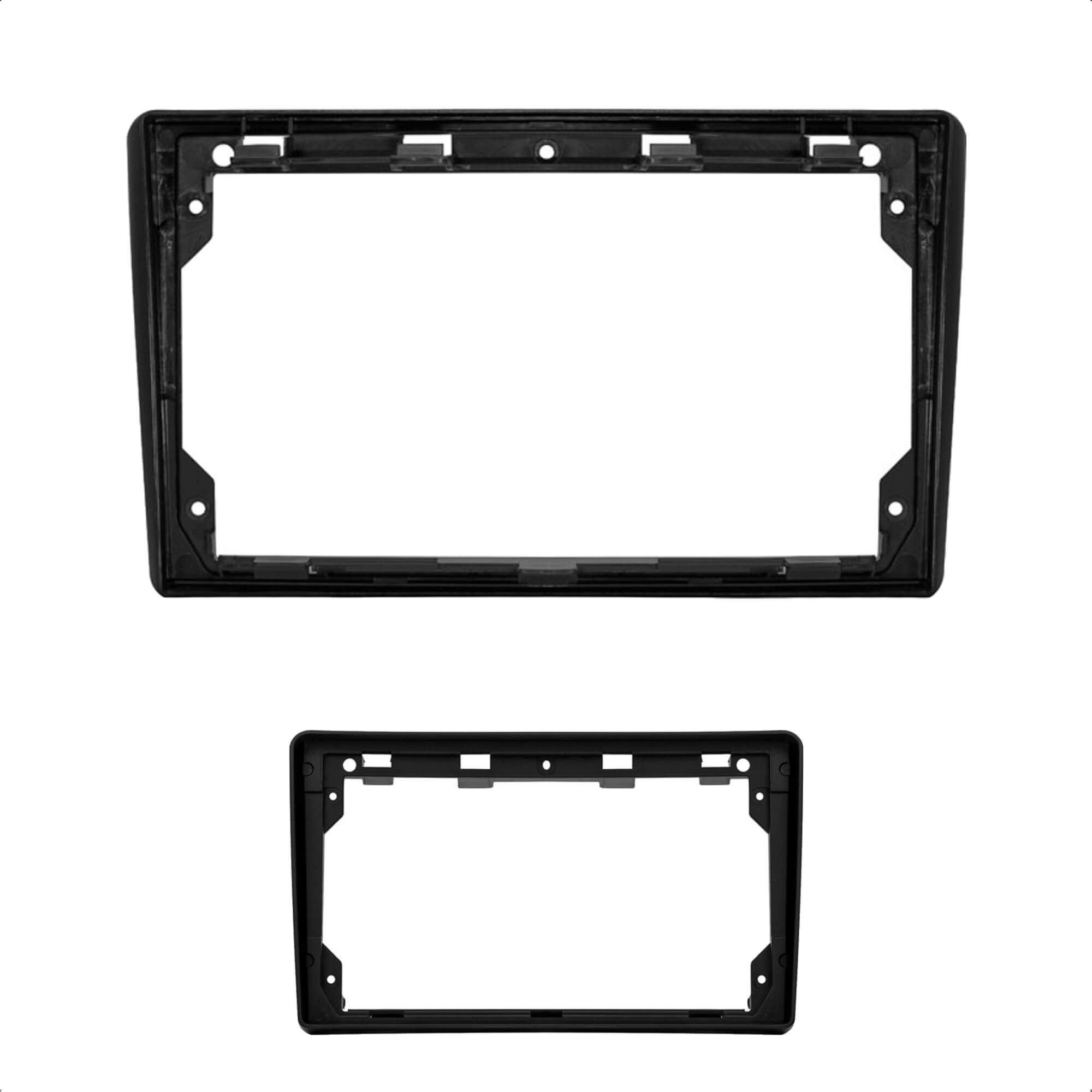 Moldura 9 Polegadas Preto 307 2002-2012 Expex - EPX9PG001