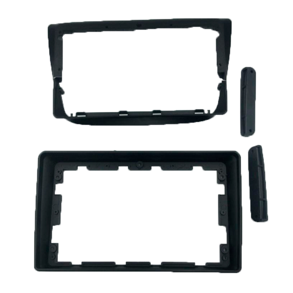 Moldura Kia Sorento 2013 em diante 2Din 9" Preto Expex - EPX9KI005