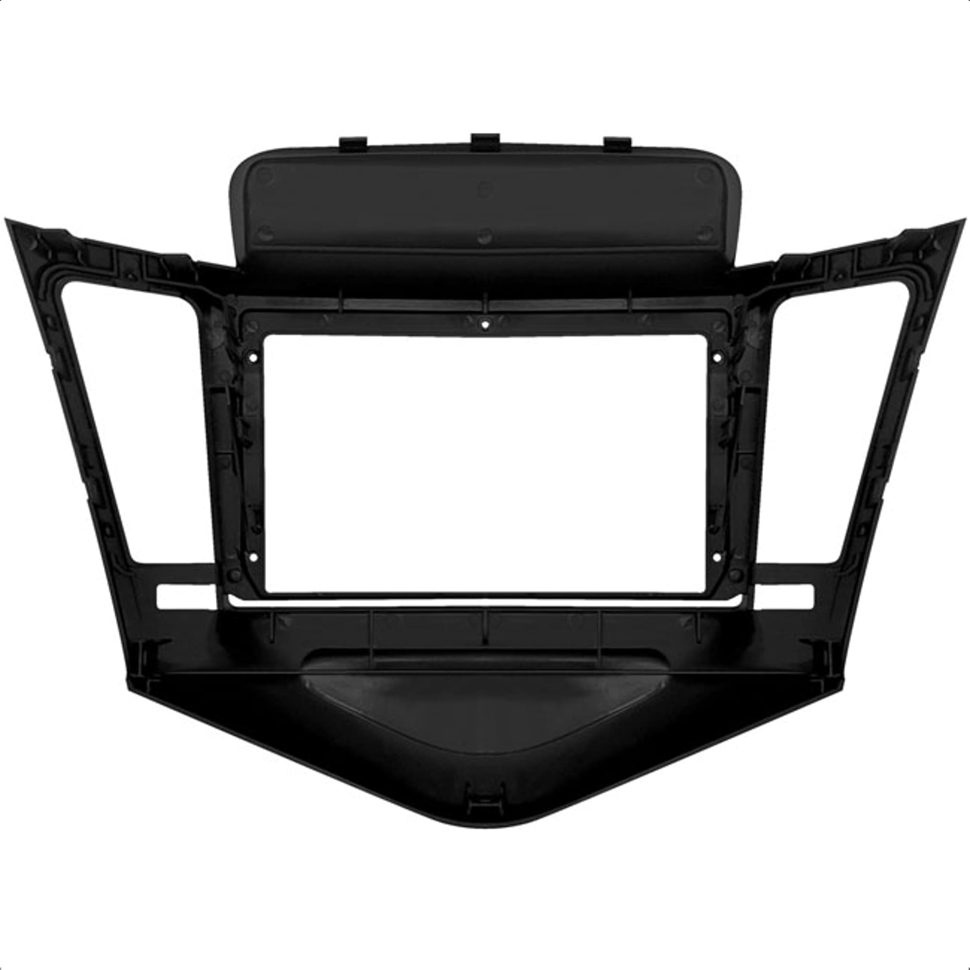 Moldura 9 Polegadas Preto Cruze 2009/2010/2011/2012/2013/2014/2015 Expex - EPX9GM004