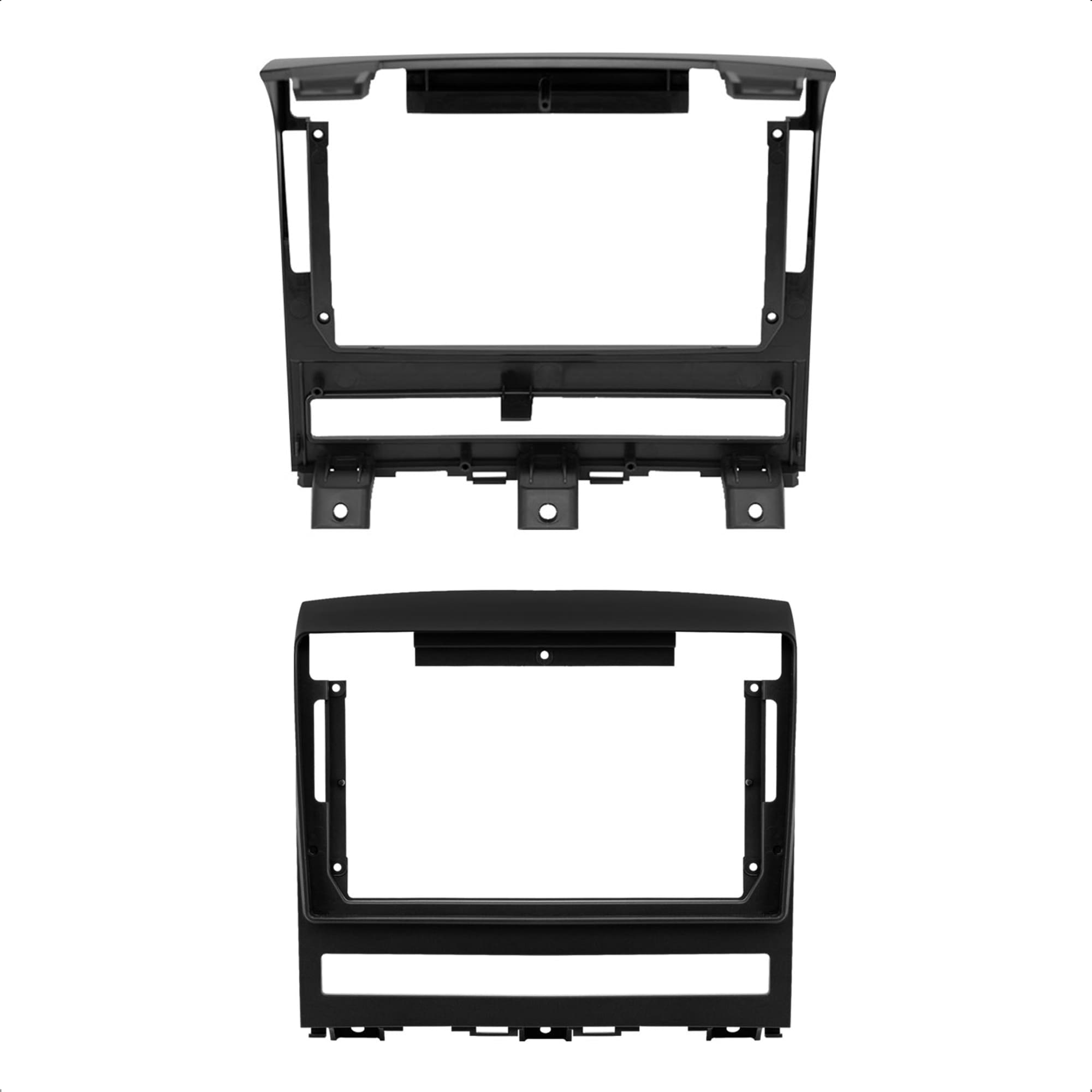 Moldura 9 Polegadas Preto Palio/Weekend/Siena 2003-2012 /Strada/Idea 2005-2012 Expex - EPX9FT002