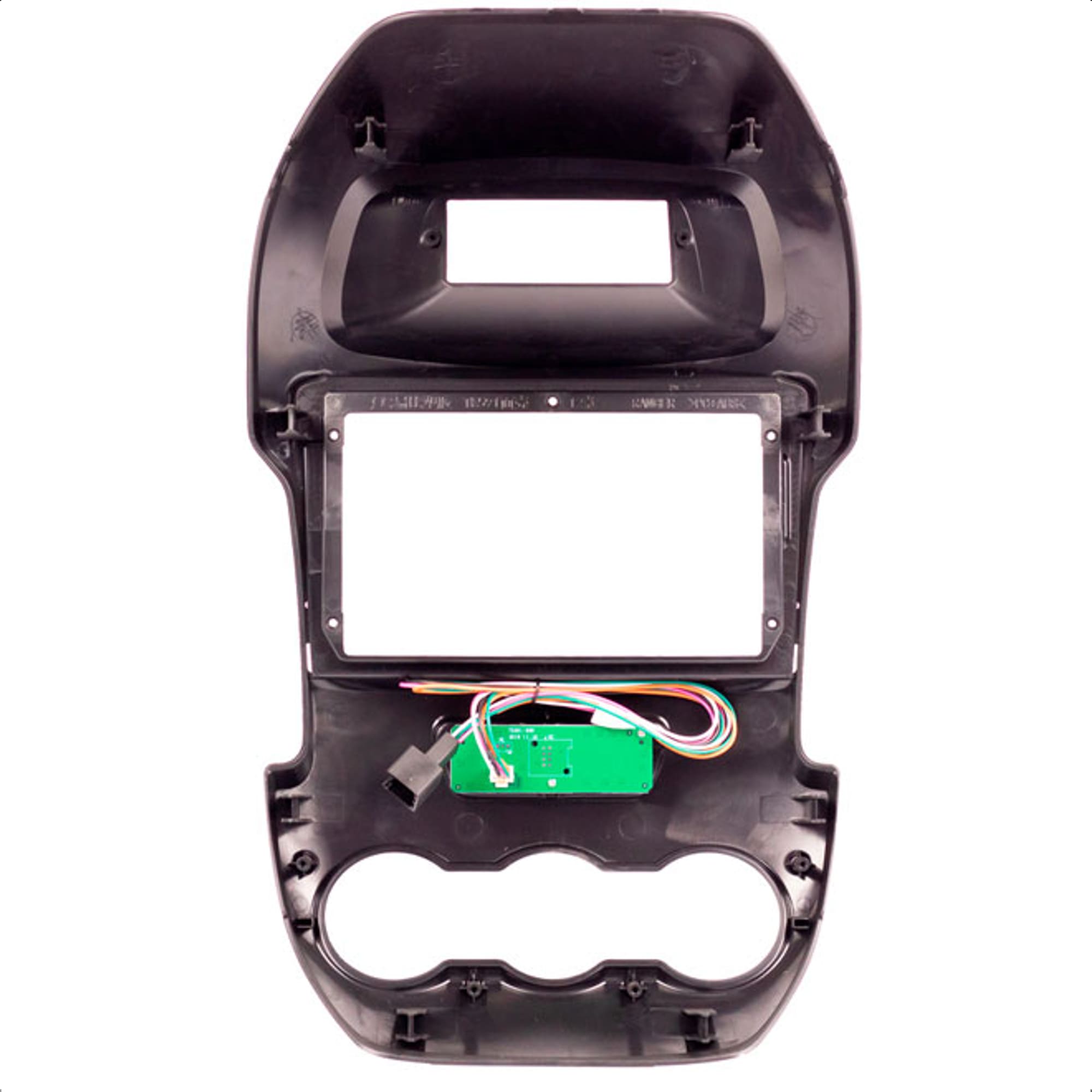 Moldura 9 Polegadas Preta Ranger 2013/2014/2015 Expex - EPX9FD004