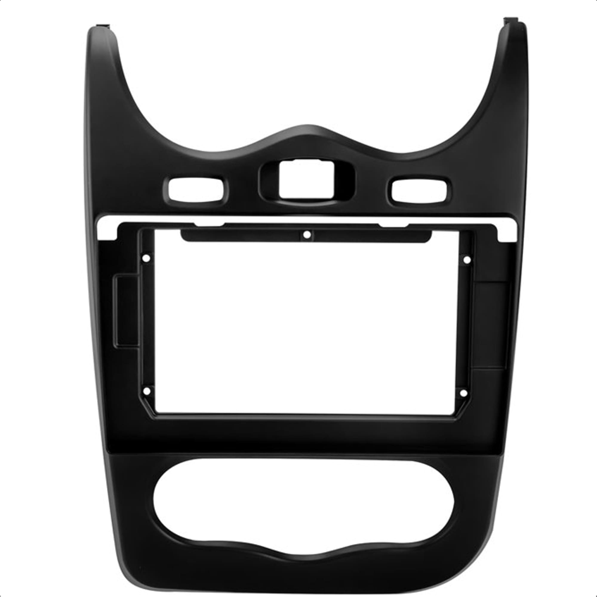 Moldura 10 Polegadas Preto Sandero 2013/2014 Expex - EPX10RN002