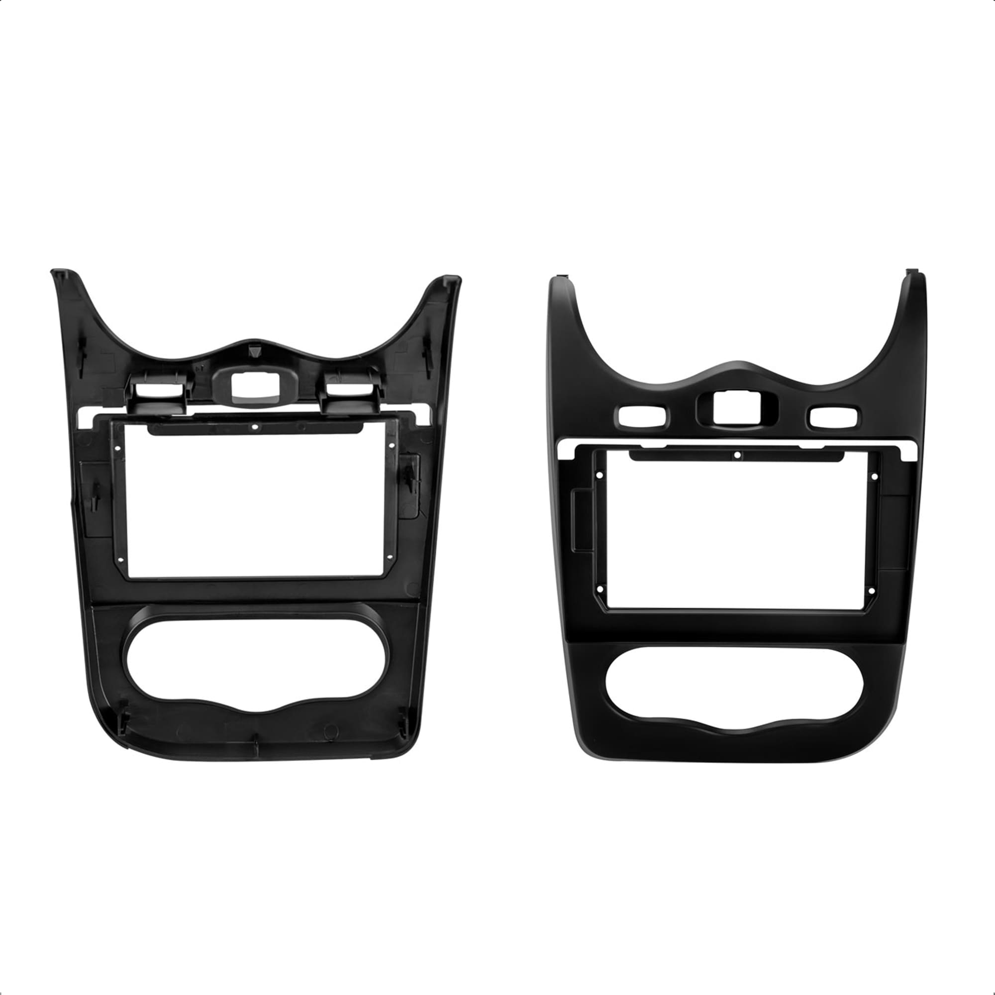 Moldura 10 Polegadas Preto Sandero 2013/2014 Expex - EPX10RN002
