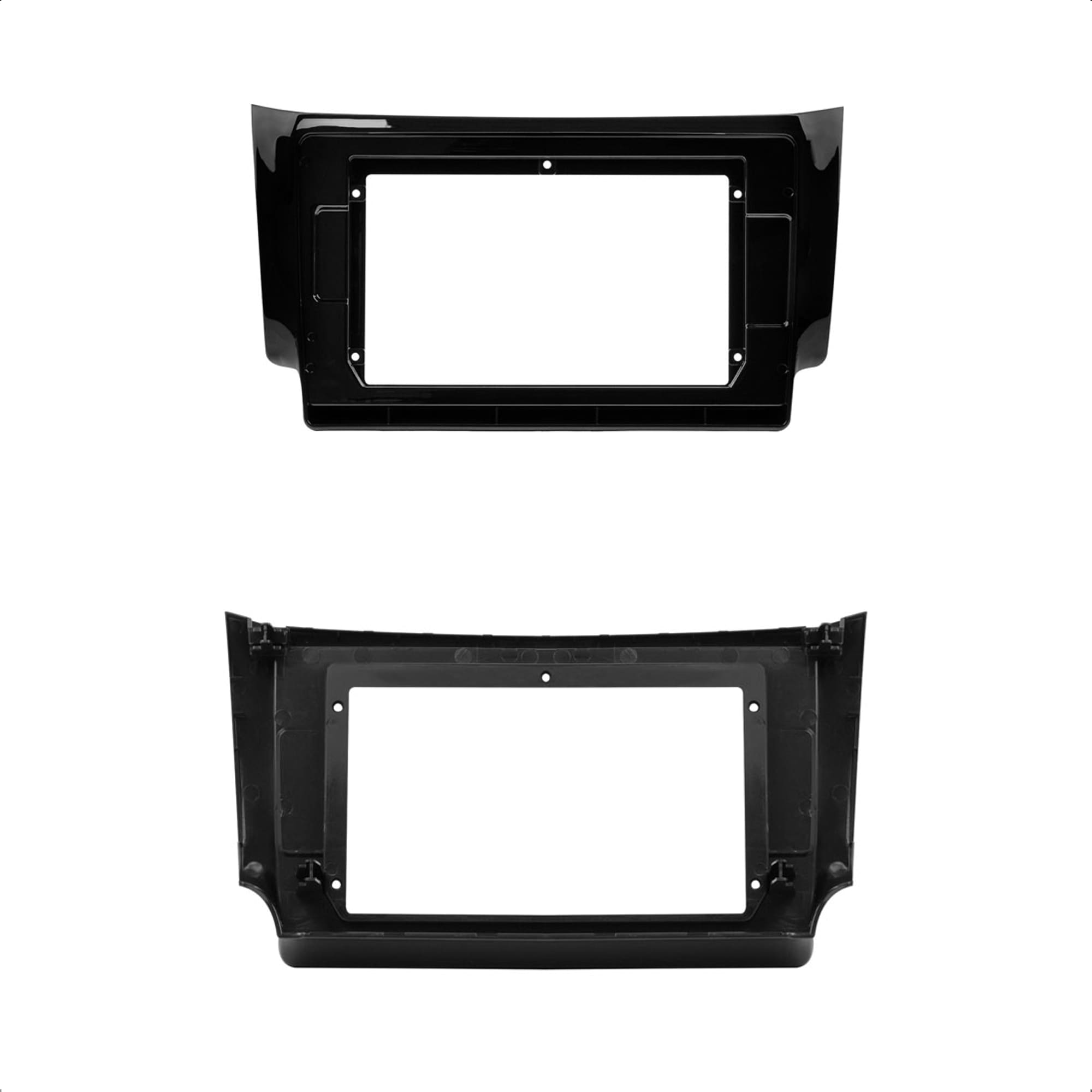 Moldura 10 Polegadas Black Piano Sentra 2013/2014/2015/2016/2017/2018/2019 Expex - EPX10NS002