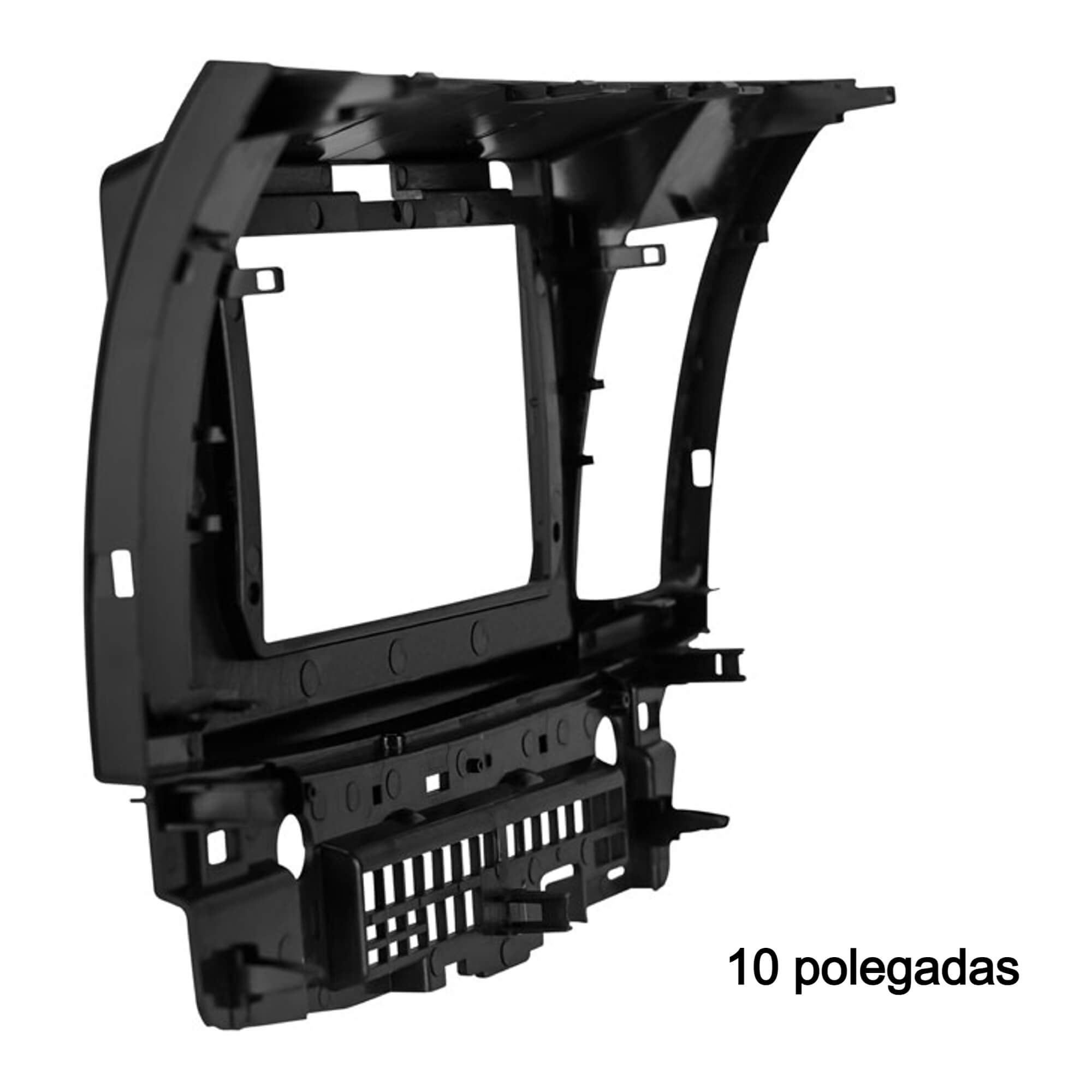 Moldura 10 Polegadas Preto Lancer 2008-2017 Expex - EPX10MT001