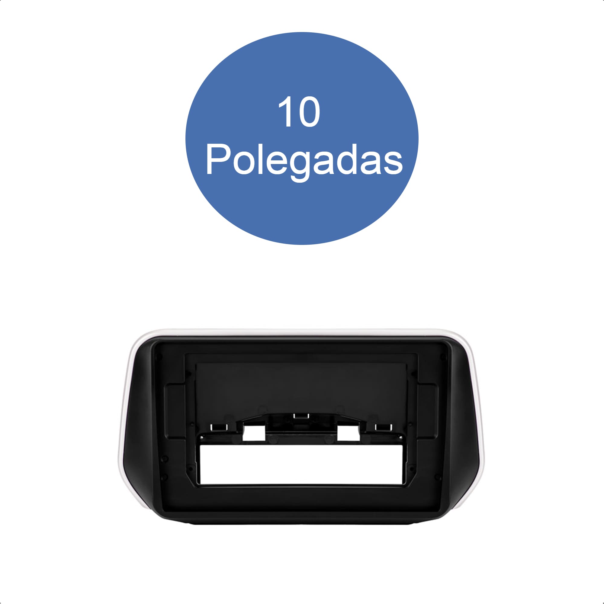 Moldura 10 Polegadas Preto Santa Fé 2018/2019/2020/2021/2022 Expex - EPX10HY003