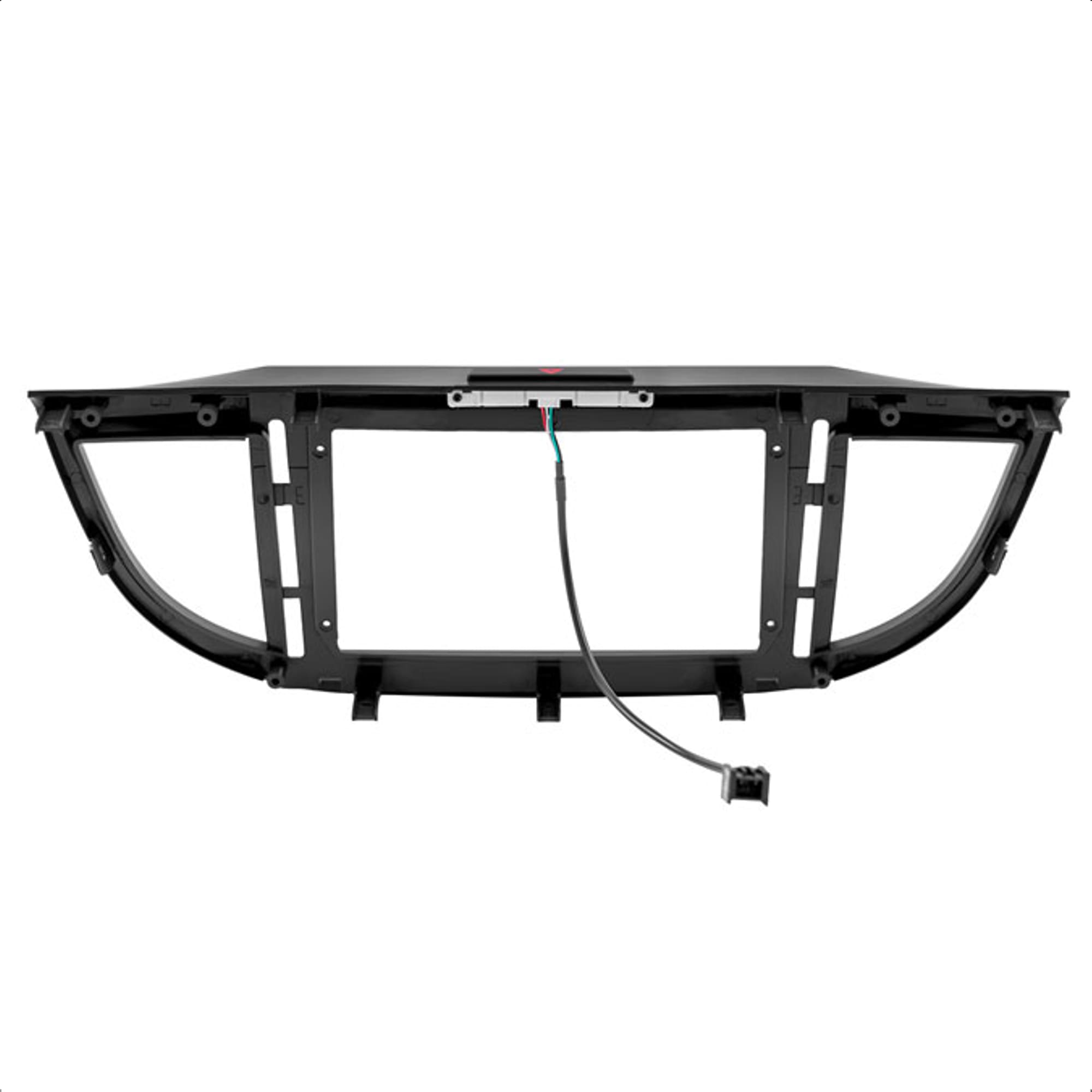 Moldura 10 Polegadas Grafite Com Suporte De Fixação CRV 2012-2016 Expex - EPX10HO003
