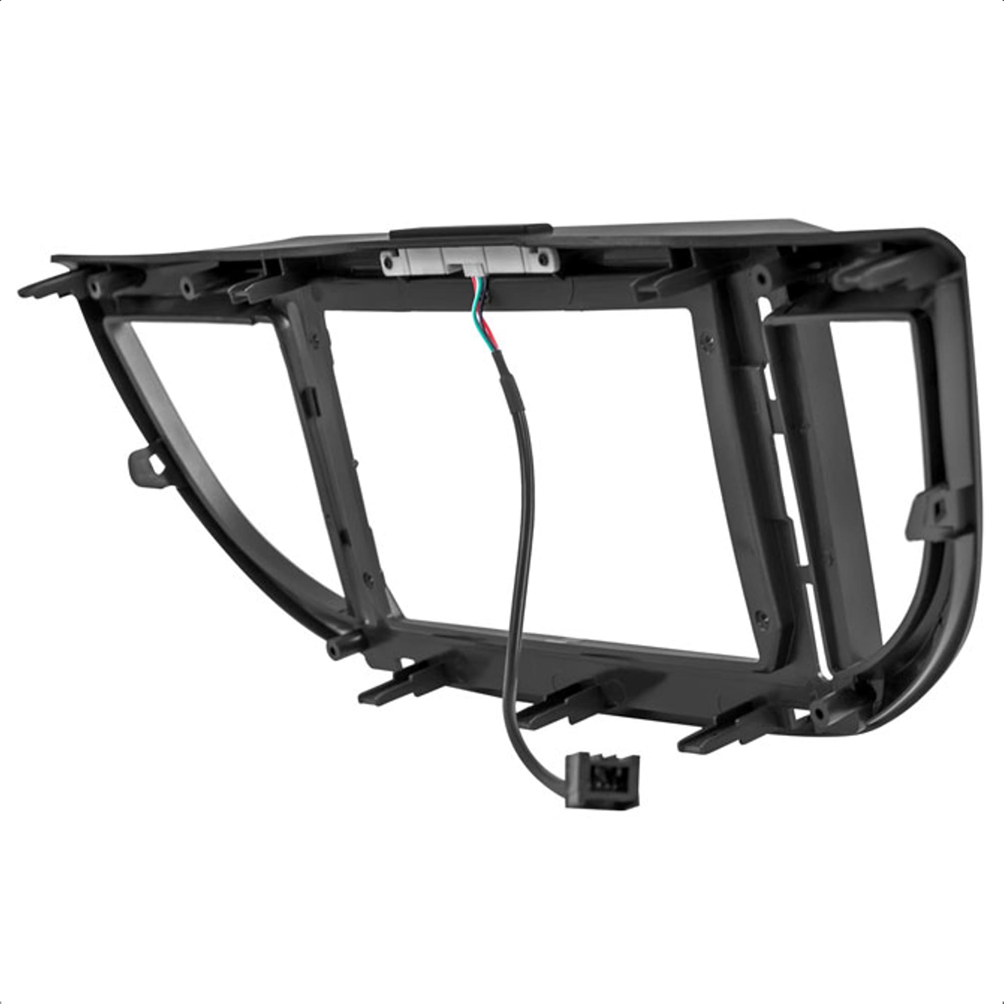 Moldura 10 Polegadas Grafite Com Suporte De Fixação CRV 2012-2016 Expex - EPX10HO003