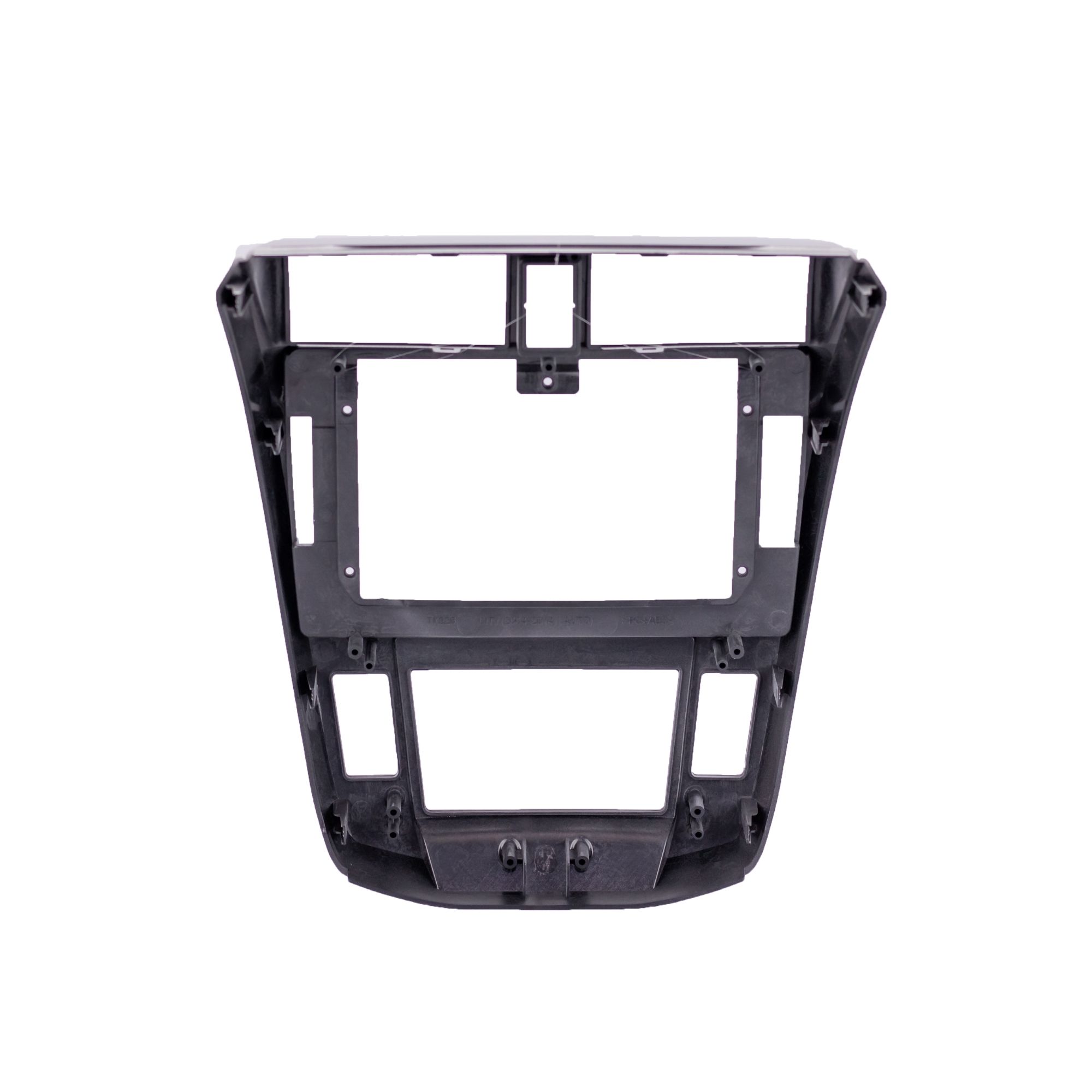 Moldura 10 Polegadas Prata Com Ar Digital City 2008/2009/2010/2011/2012/2013 Expex - EPX10HO002