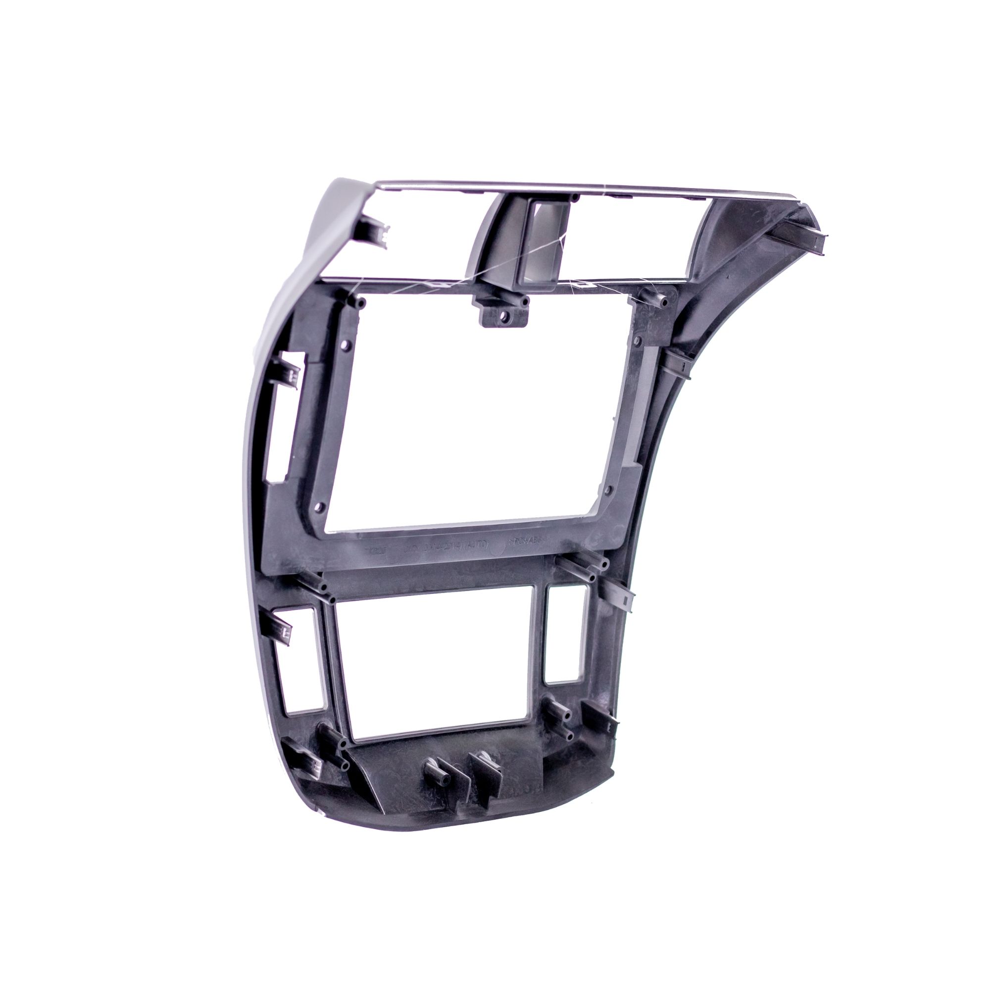 Moldura 10 Polegadas Prata Com Ar Digital City 2008/2009/2010/2011/2012/2013 Expex - EPX10HO002
