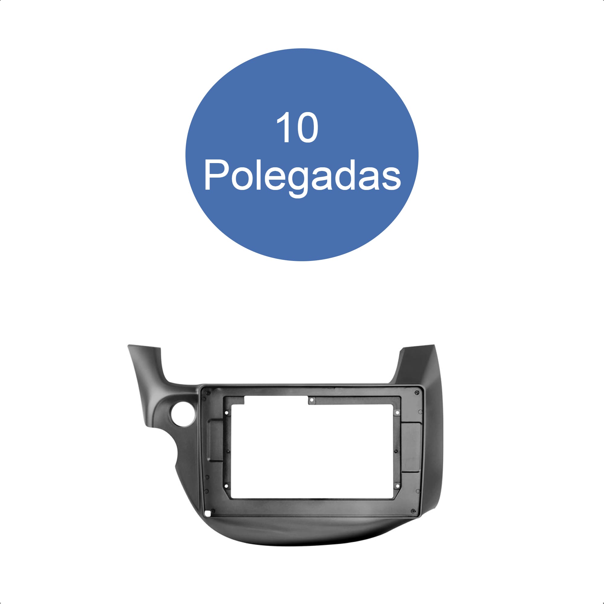 Moldura 10 Polegadas Grafite Fit 2009/2010/2011/2012/2013 Expex - EPX10HO001