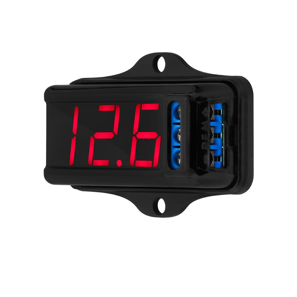 Voltímetro Automotivo Taramps VTR 1000 Som Carro
