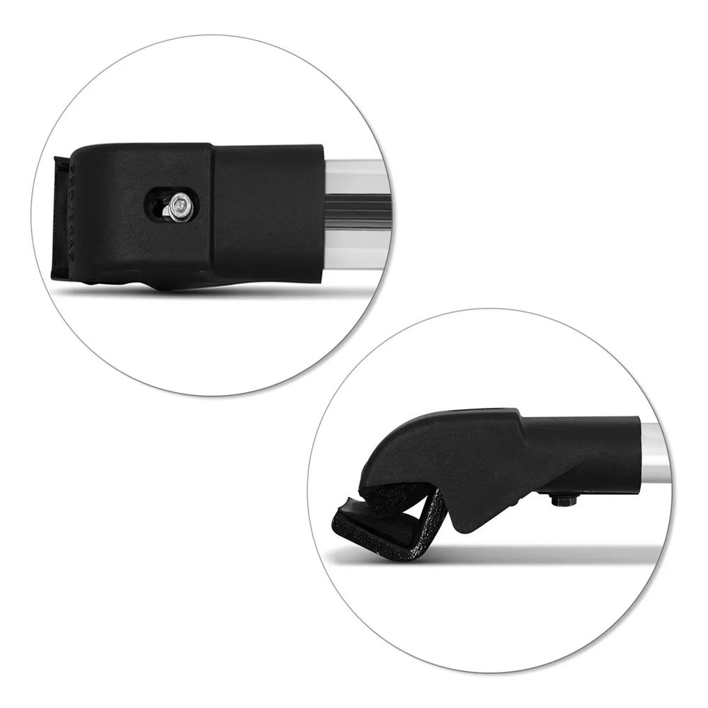Rack Travessa de Teto Tracker 2020 em diante Larga Prata Projecar - C-385