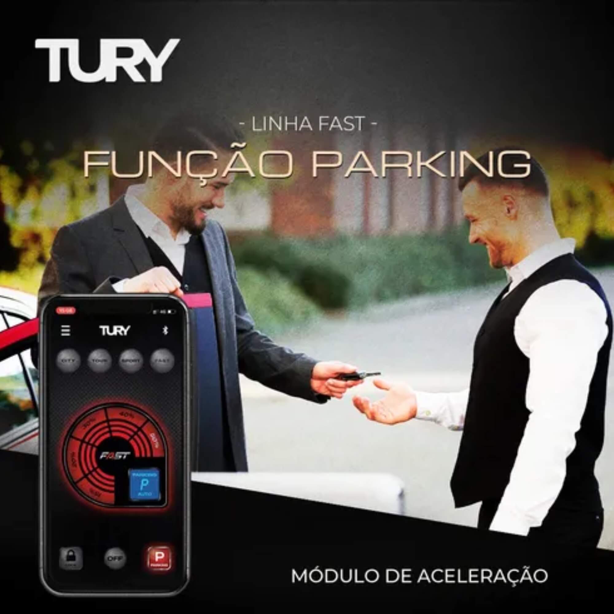 Módulo de Aceleração Citroen/Fiat/Ford/Hyundai/Iveco/Kia/Nissan/Peugeot/SsangYong Tury FAST2.0O