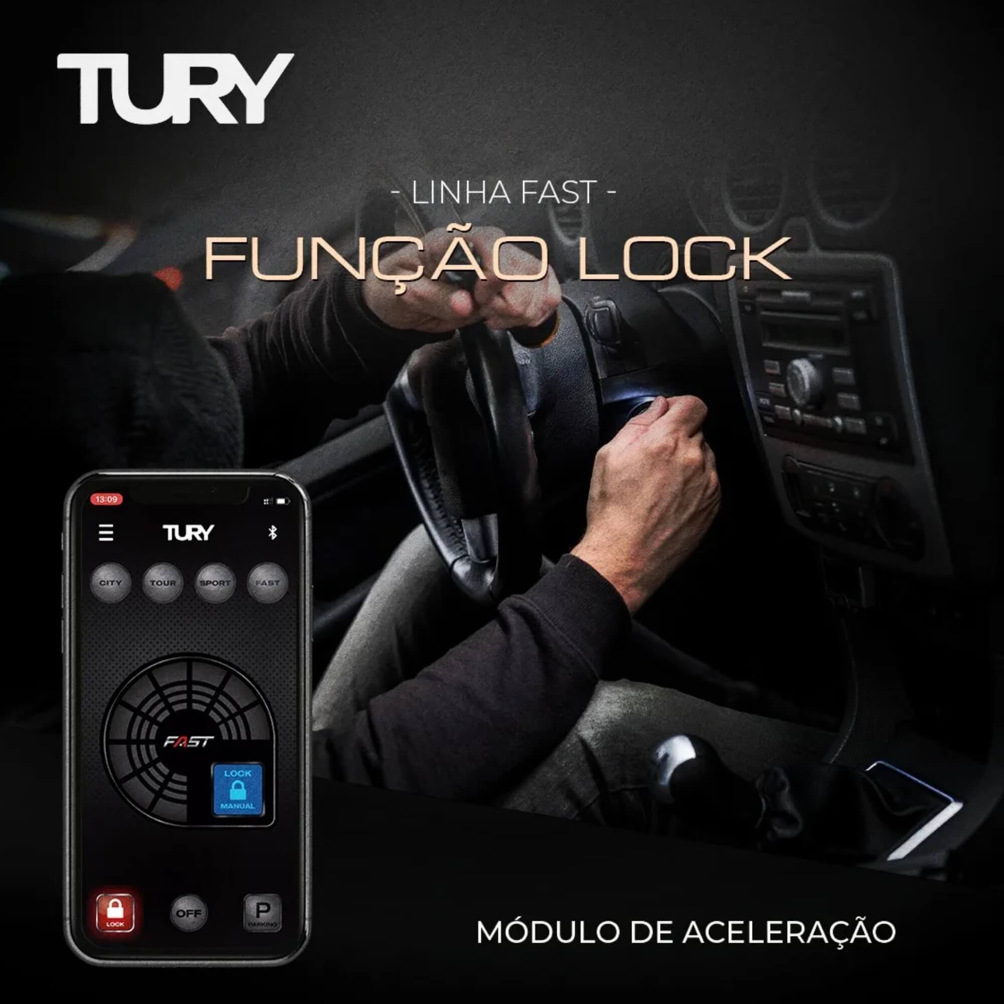 Módulo de Aceleração Citroen/Fiat/Ford/Hyundai/Iveco/Kia/Nissan/Peugeot/SsangYong Tury FAST2.0O