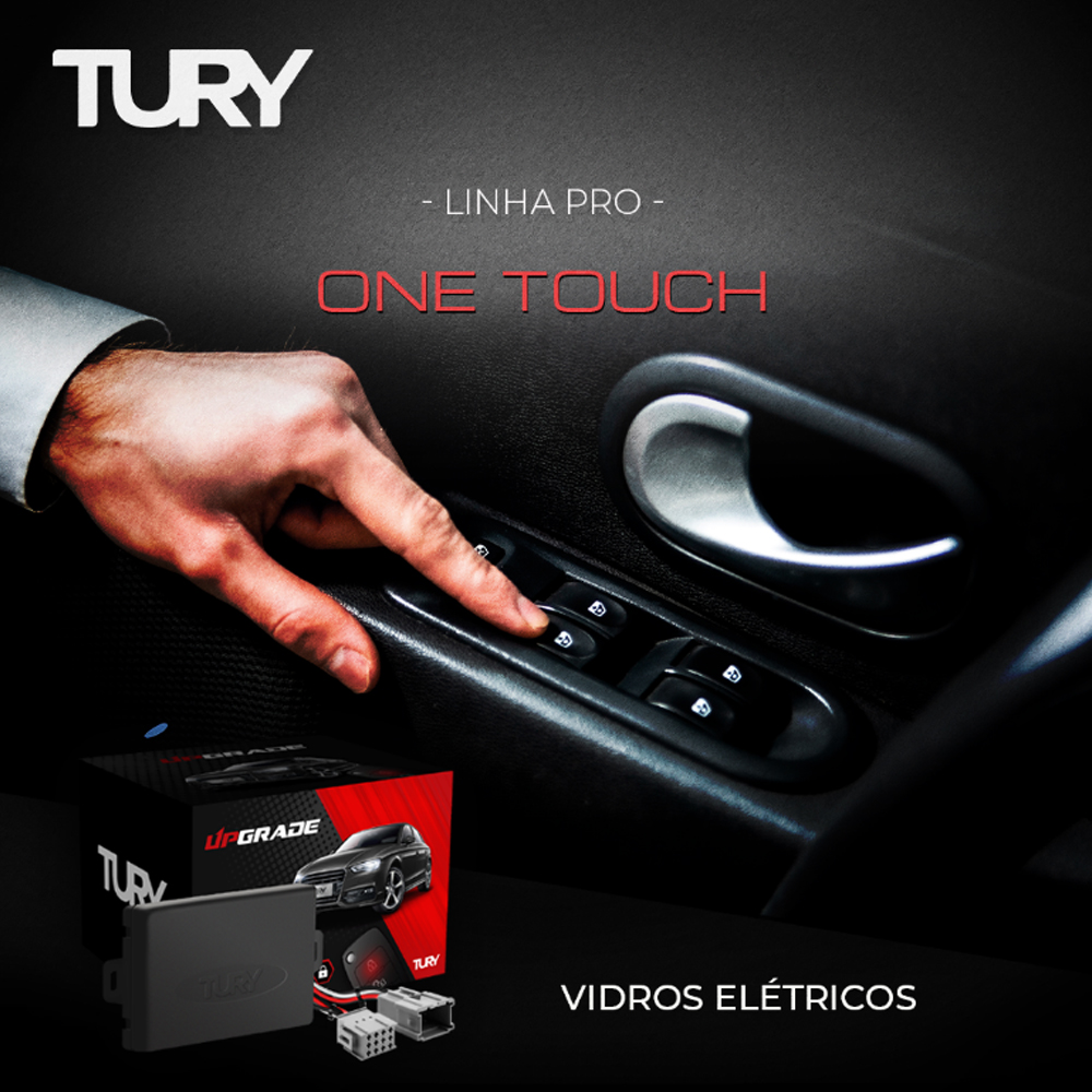 Modulo Automação Vidro Eletrico Tury Pro 1.20FA Yaris