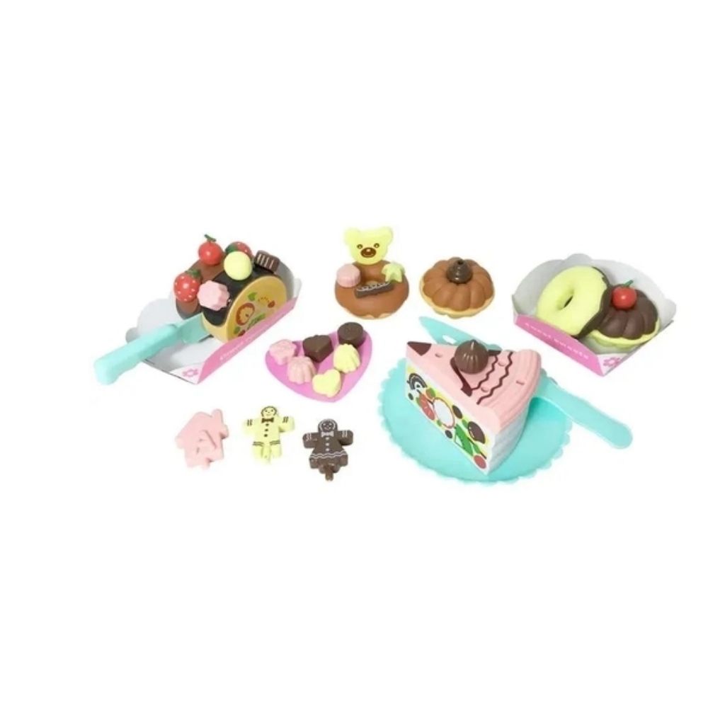 Brinquedo de Alimentos Creative Fun Chá da Tarde Com Acessórios Decorativos Multikids - BR642
