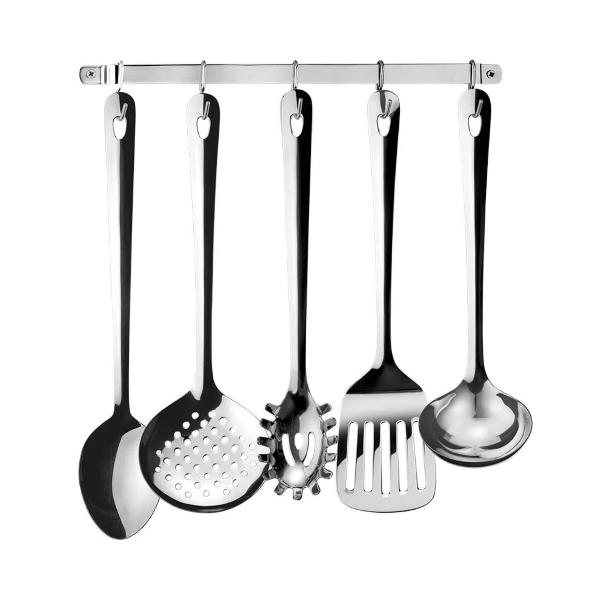 Jogo de Utensilios de Cozinha Inox 5pcs UP Home Multilaser - UD011