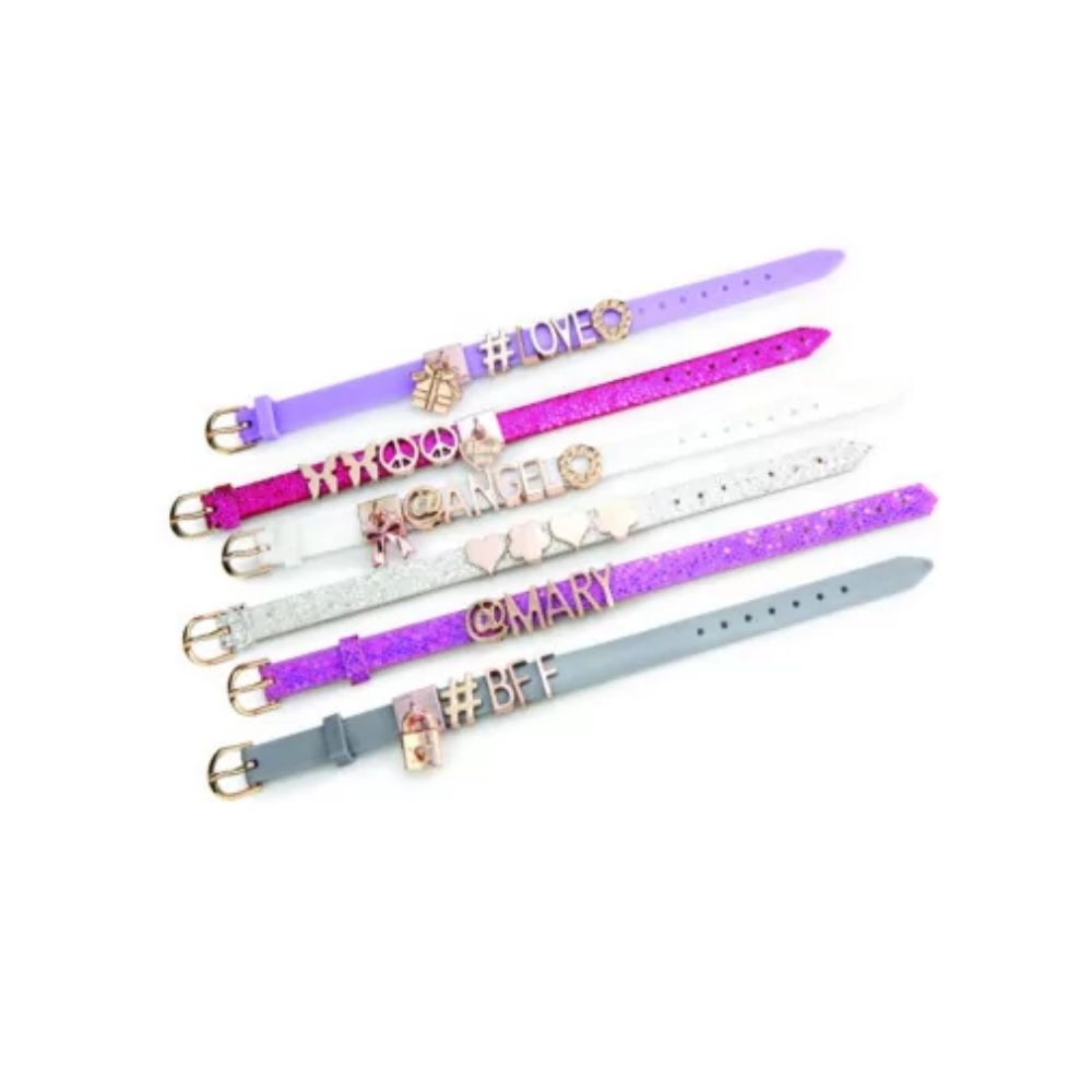 My Style Kit Pulseiras com Letras Multikids - BR097