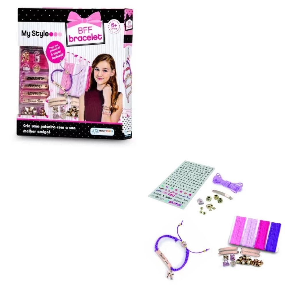 My Style Pulseiras BFF Multikids - BR098
