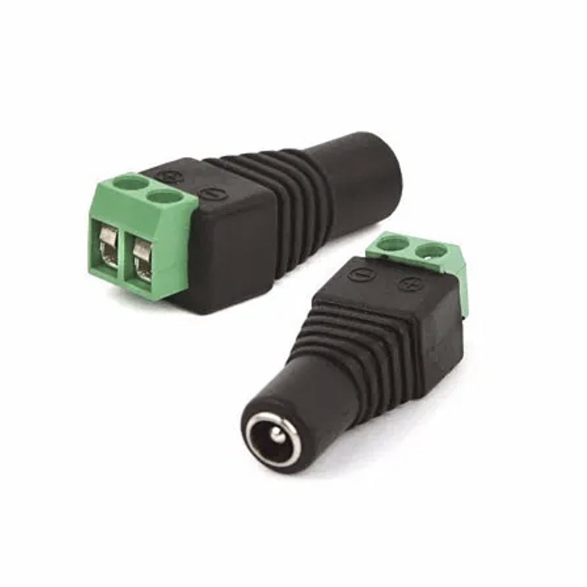 Conector P4 Fêmea com Borne 100 Unidades Melhor Fixação Sem Necessidade de Solda Preto Giga SE128