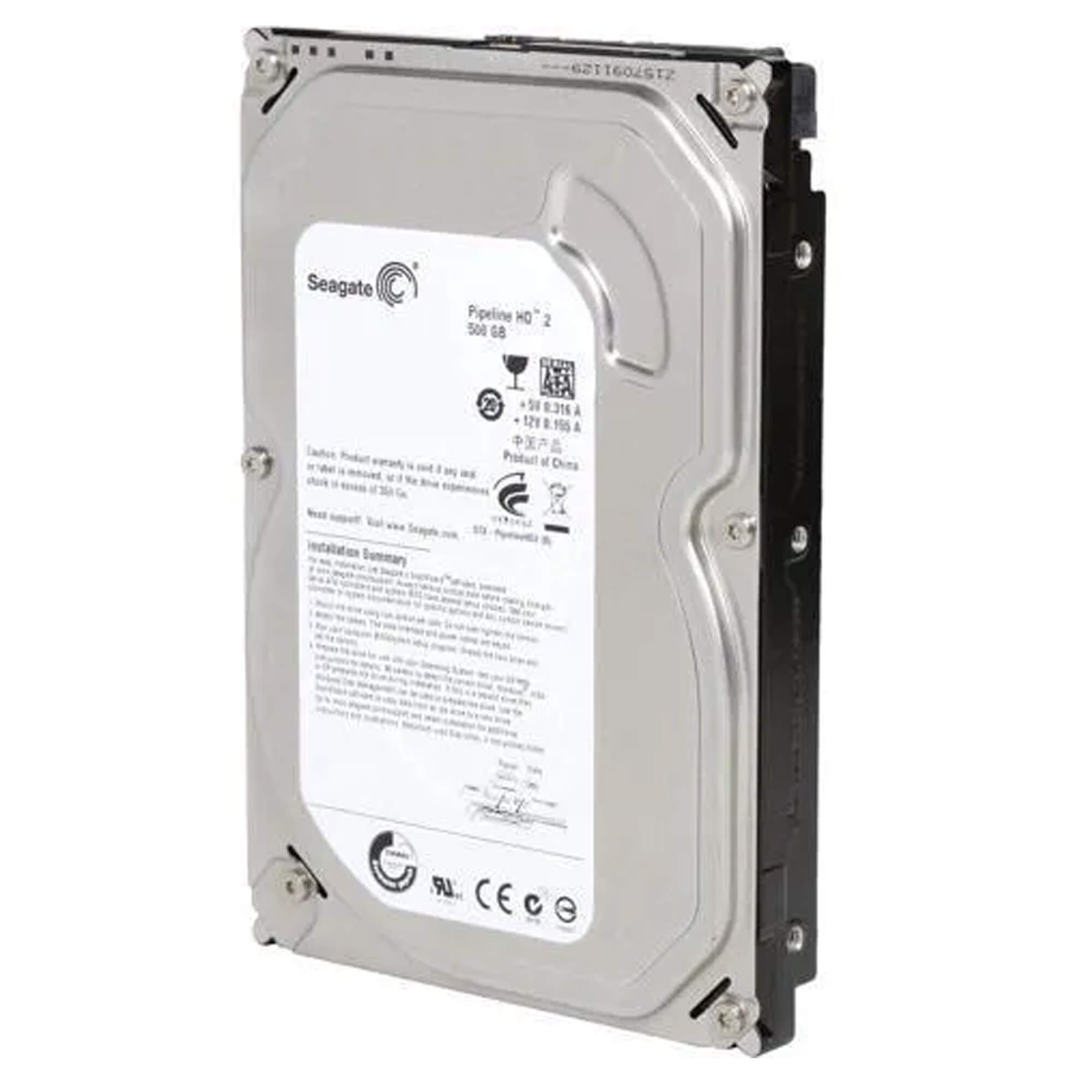 Hd 500GB Sata2 500gb Seagate 5900rpm Cache 16mb Pipeline - (Remanufaturado)