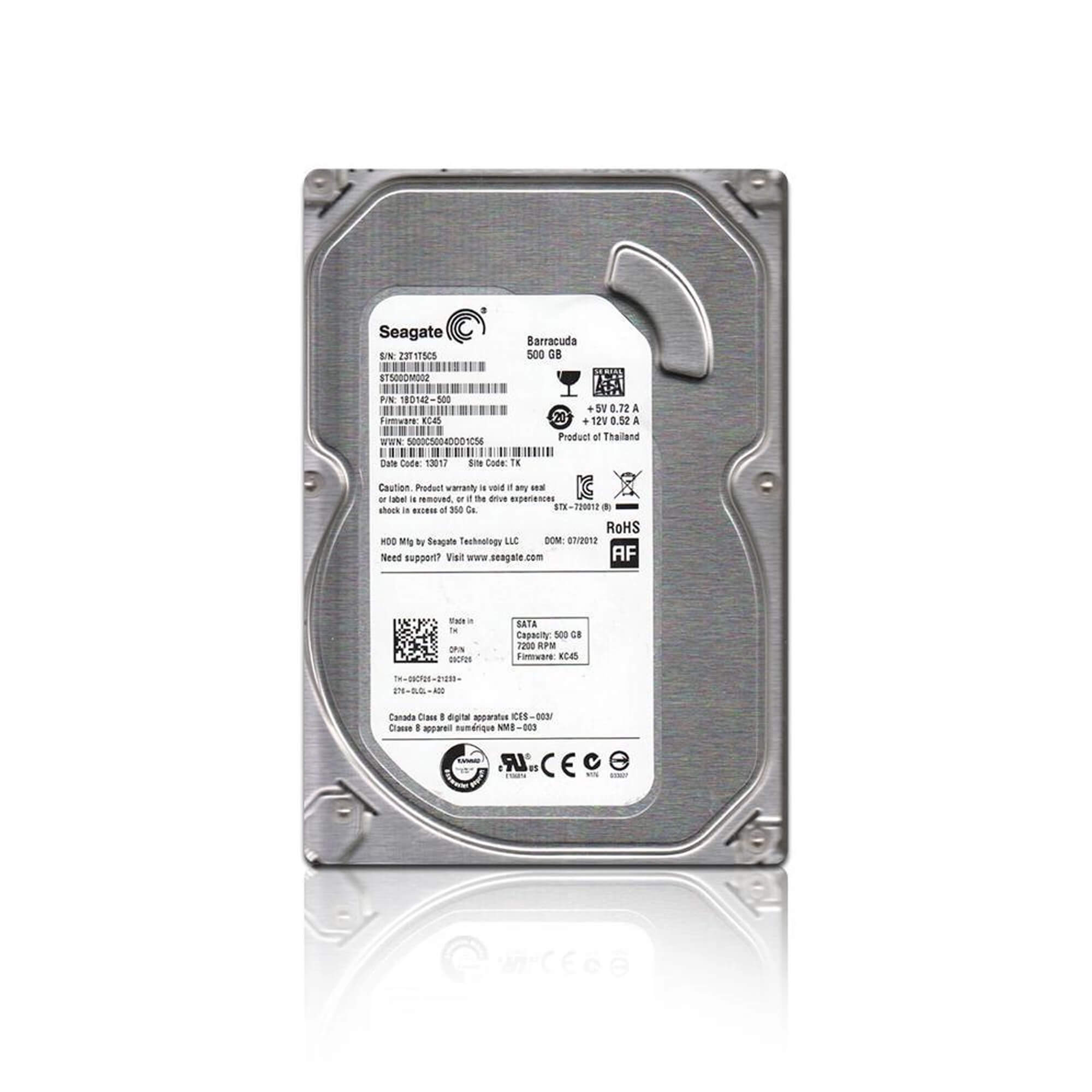Hd 500GB Sata2 500gb Seagate 5900rpm Cache 16mb Pipeline - (Remanufaturado)