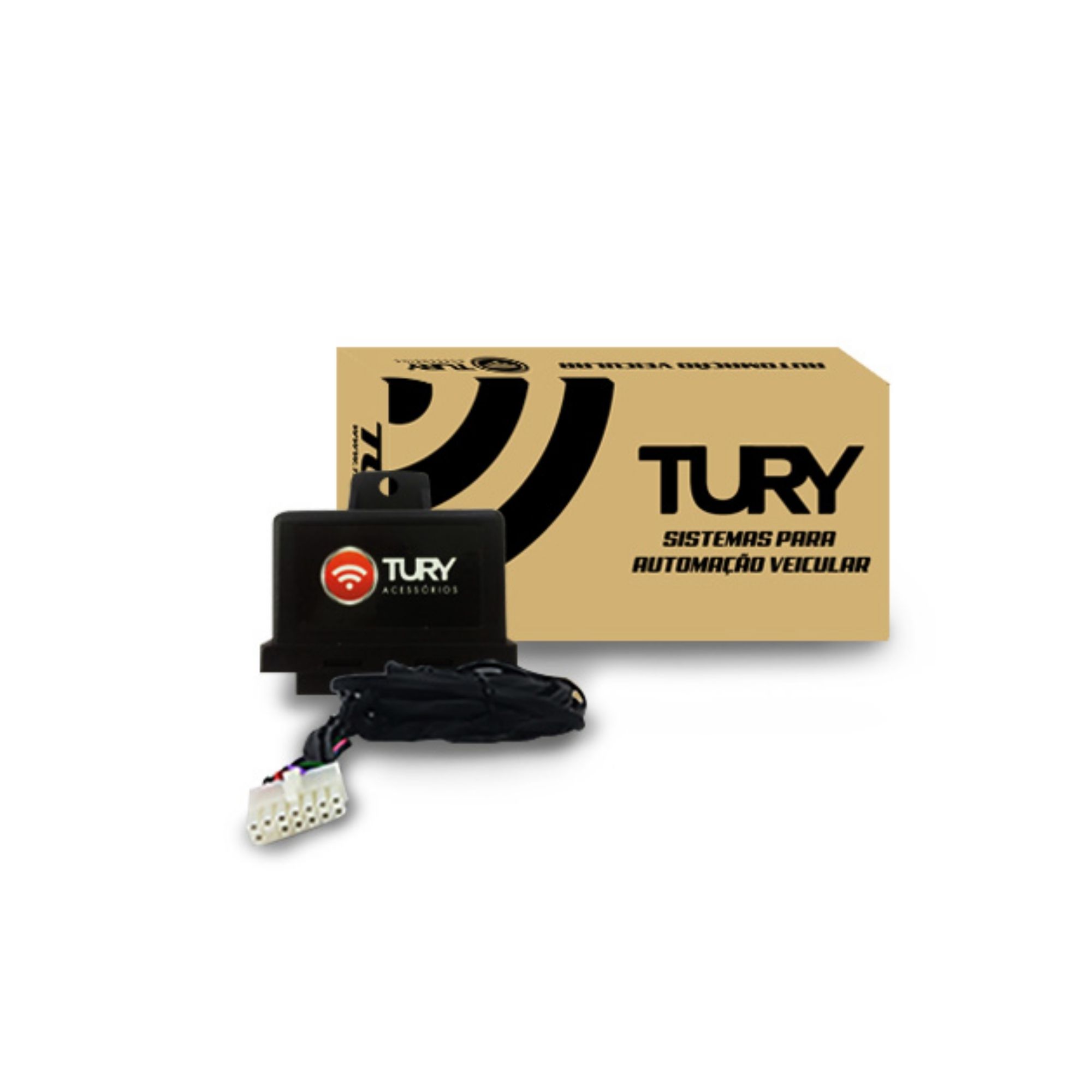 Módulo Automotivo de Proteção Elétrica para Engates/Reboques com Chicote Dedicado Tury CONNECT 1 CK