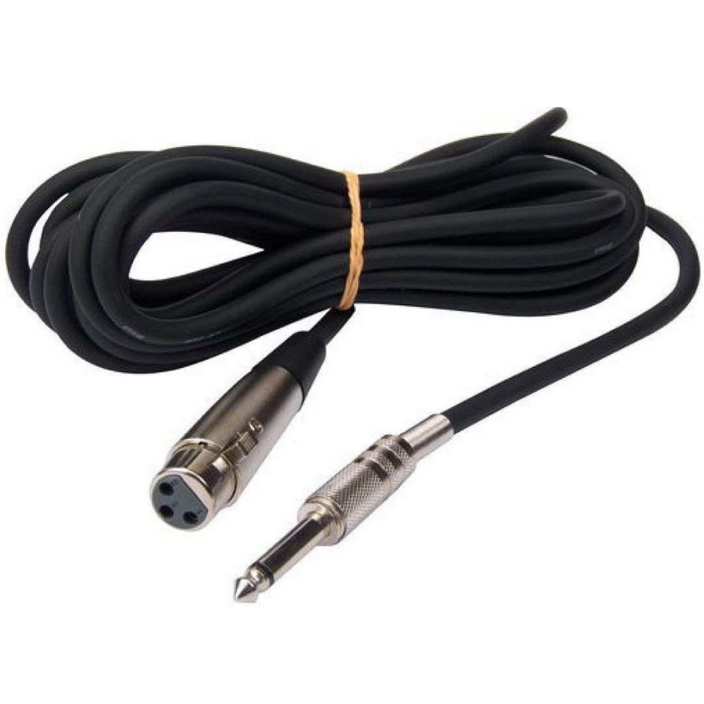 Microfone com Fio Prata Profissional MC-200 P10 - Leson 2AM00200S