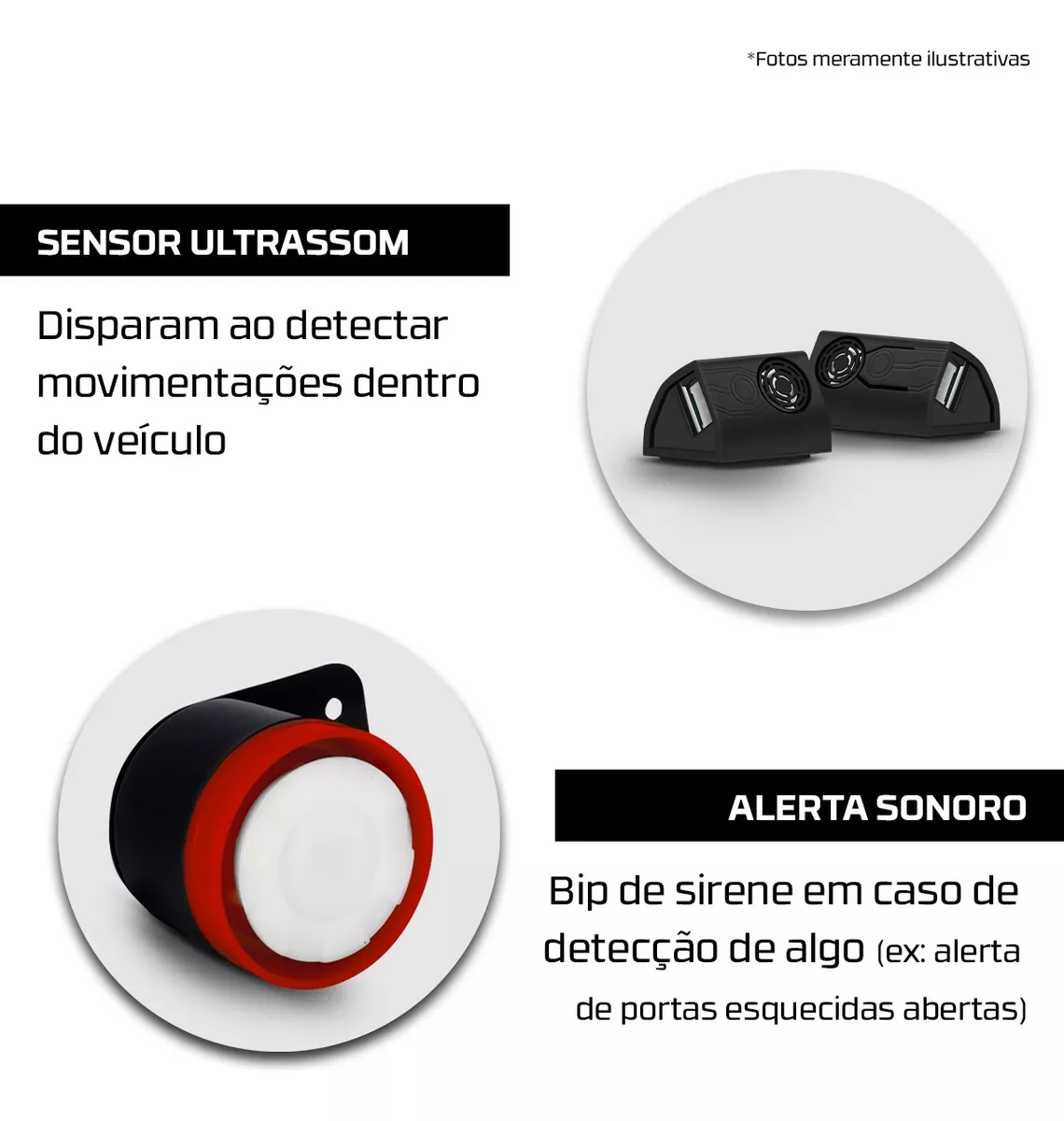 Módulo Alarme Automotivo Vitara 2017 em diante Com Chicote Dedicado Tury COMFORT1.1AB