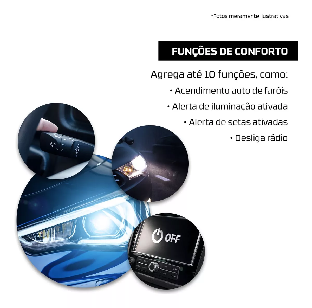 Alarme Automotivo Hyundai HB20 2020 Dedicado Keyless s/ Alarme Volumétrico Tury COMFORT1.1AC