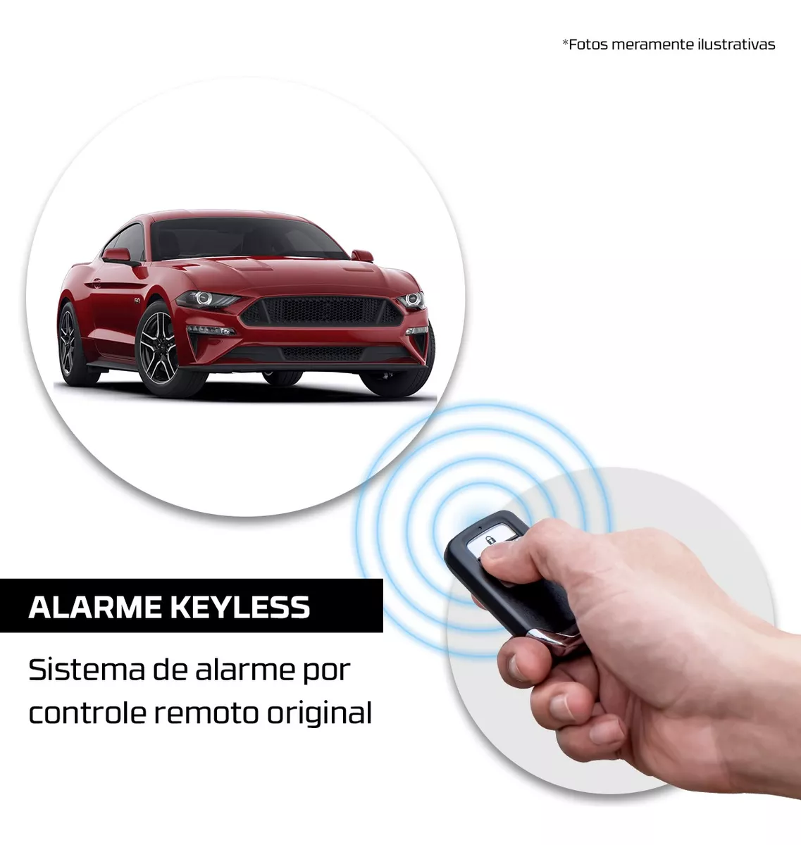 Alarme Automotivo Hyundai HB20 2020 Dedicado Keyless s/ Alarme Volumétrico Tury COMFORT1.1AC