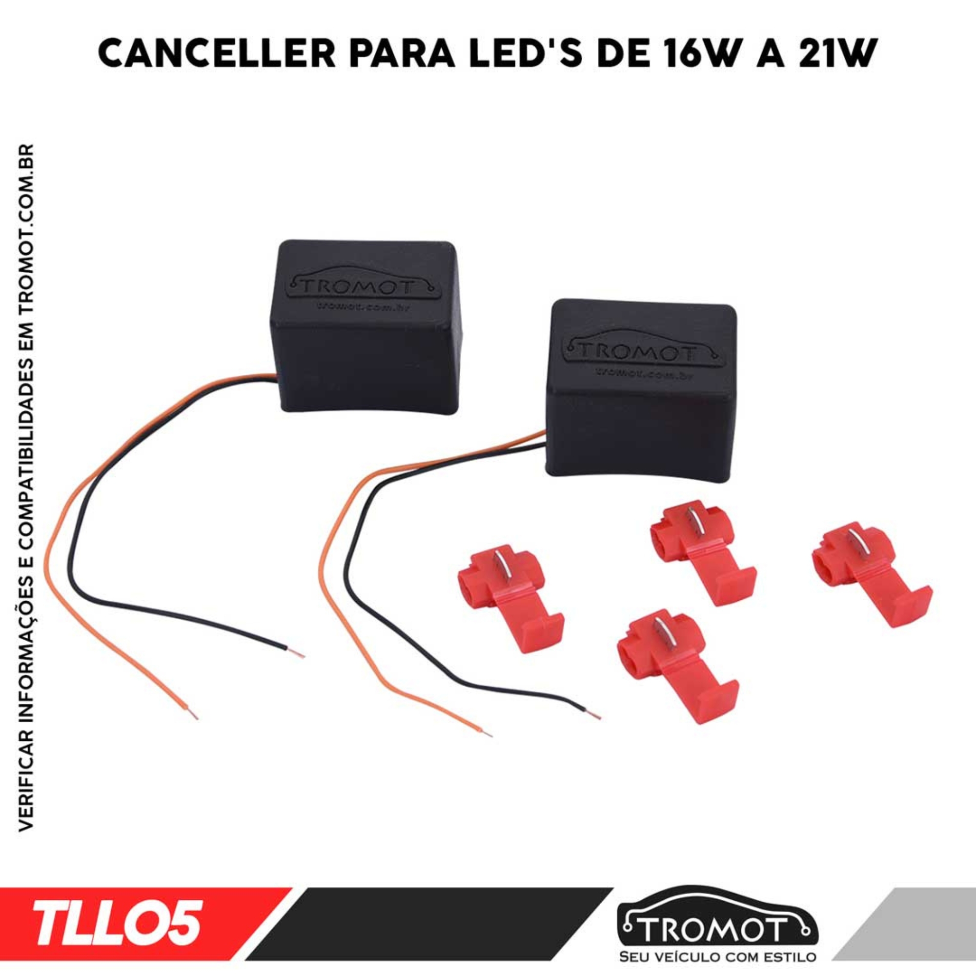 Kit Iluminação LED HRV/Civic/City/WRV 2020 Placa Ré Cortesia Porta Malas - Tromot TKL-HND20