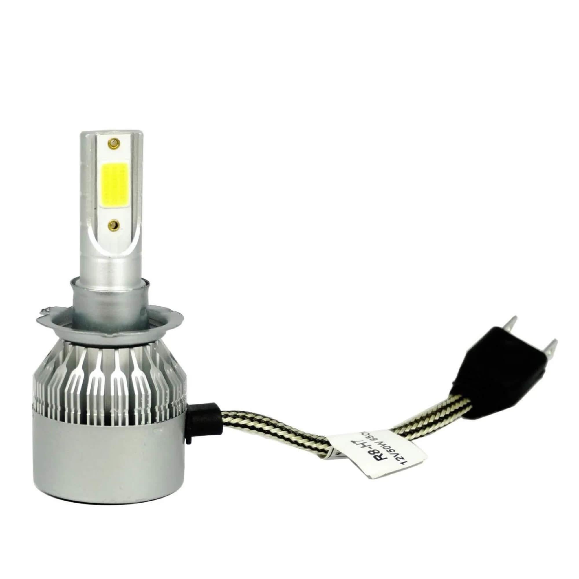 Kit Lâmpada Super LED R8 HEADLIGHT H3 Branca 6500K 3000 Lumens JR8 - JH0R8H3