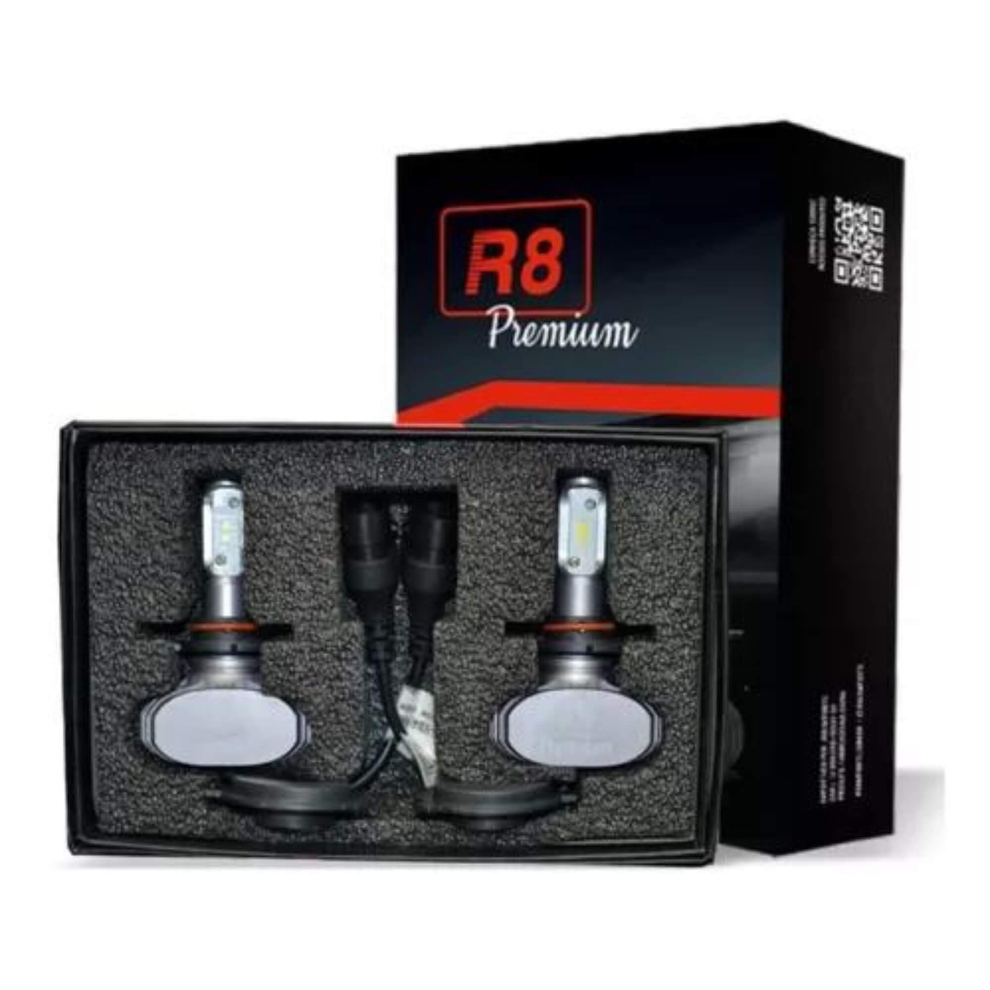 Kit Lâmpadas LED R8 Headlight Premium H7 6500K JR8 - JH0R8PH7