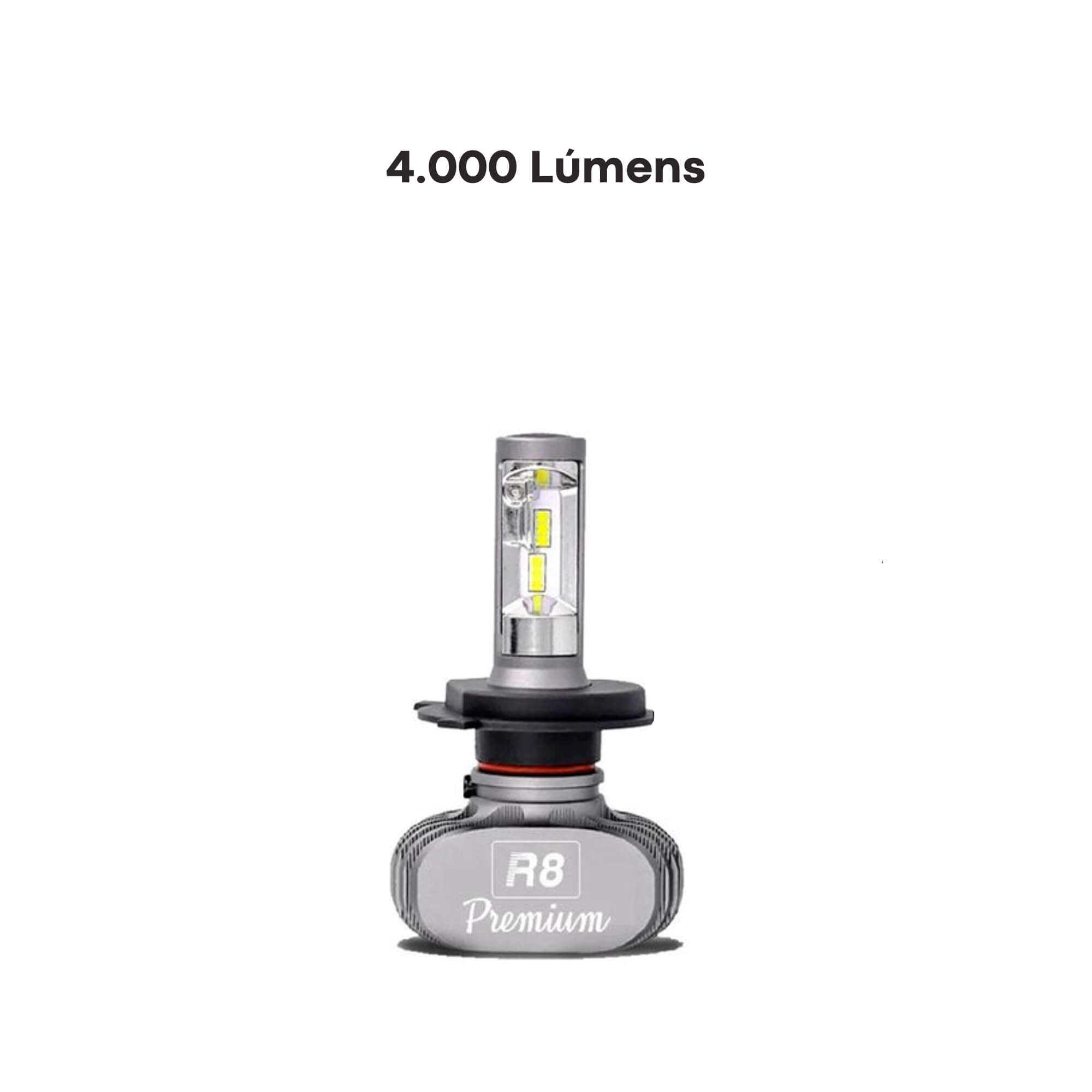 Lâmpada de LED JR8 H16 Headlight Premium 6500K 4000 Lúmens 50W - S1CSPH16