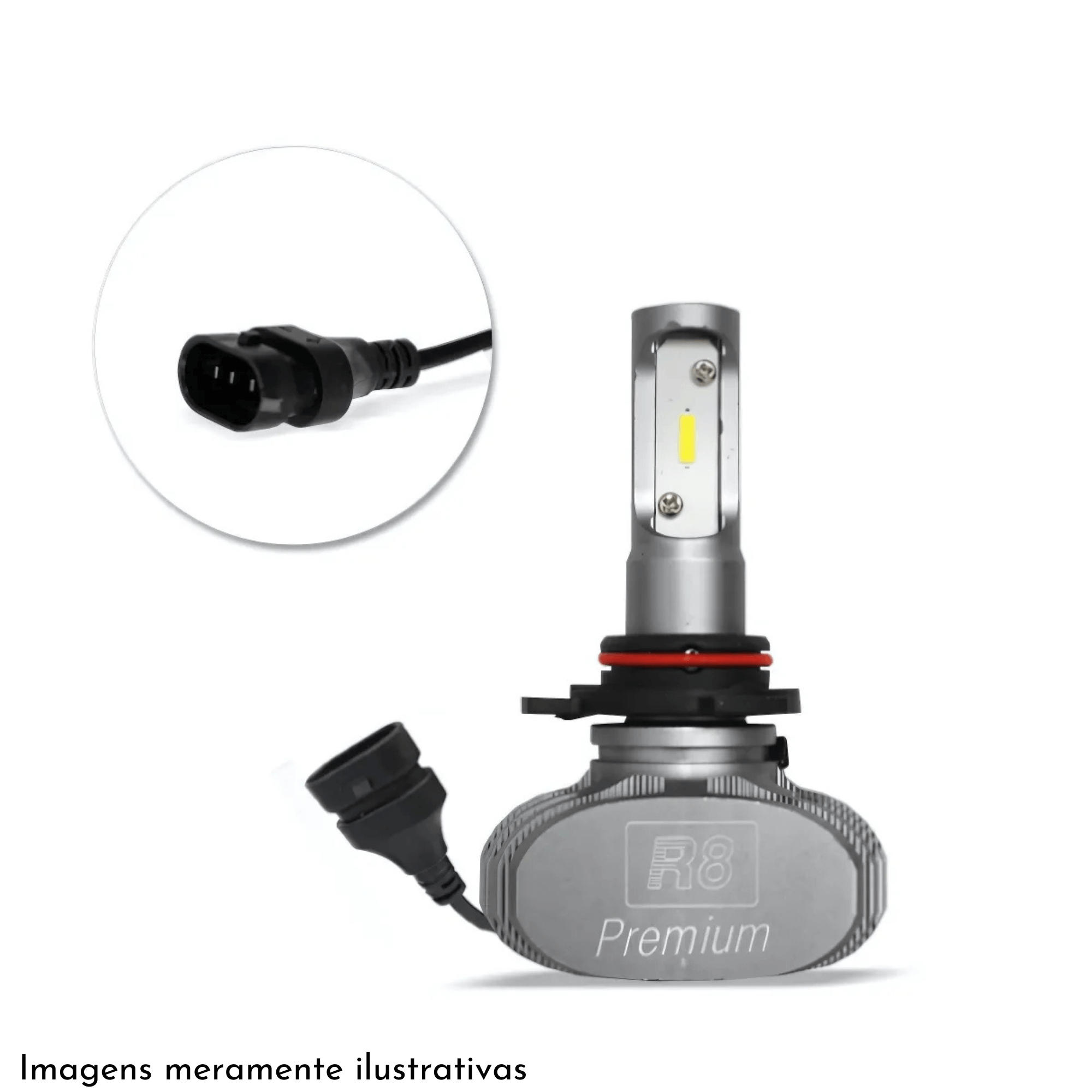 Lâmpada LED Automotiva Headlight Premium H9012 6500K JR8 - S1CSPH9012