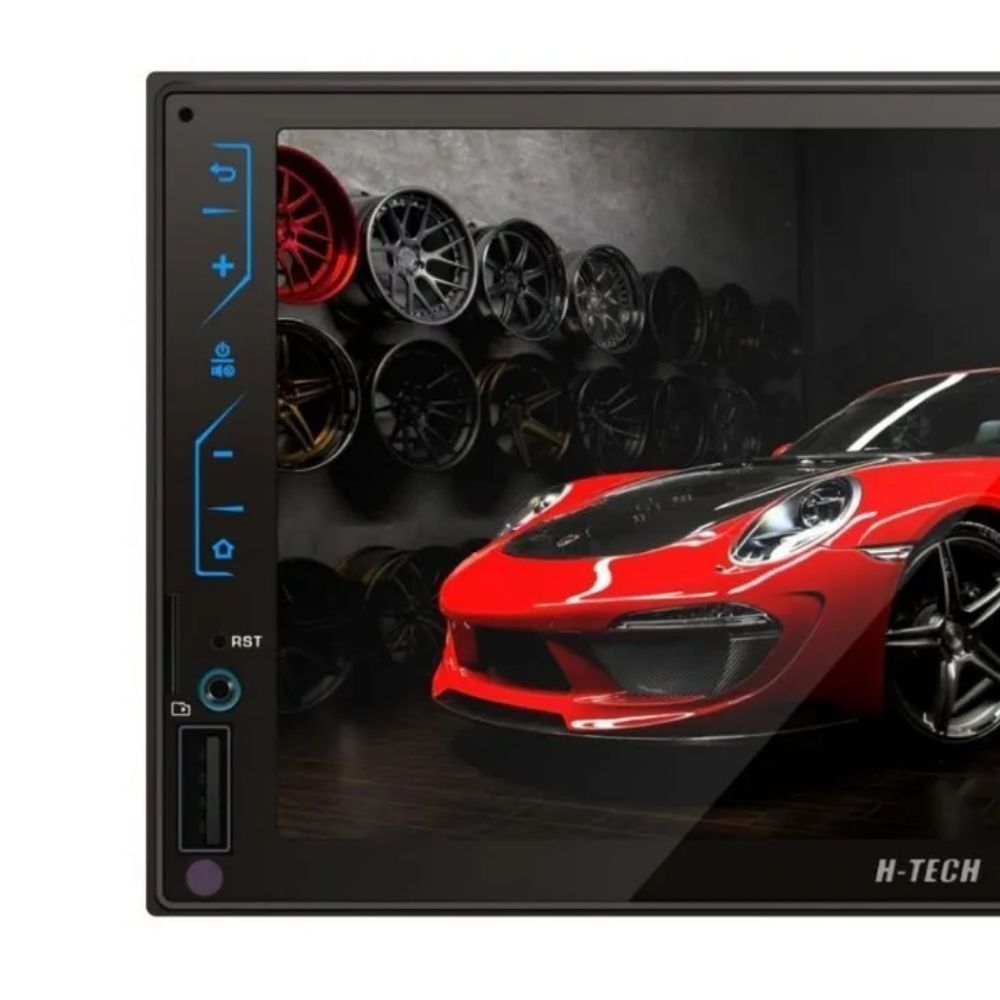 COMP Central multimídia Mp5 2Din Espelhamento Android e IOS H-tech HT-3220TV + Câmera de ré