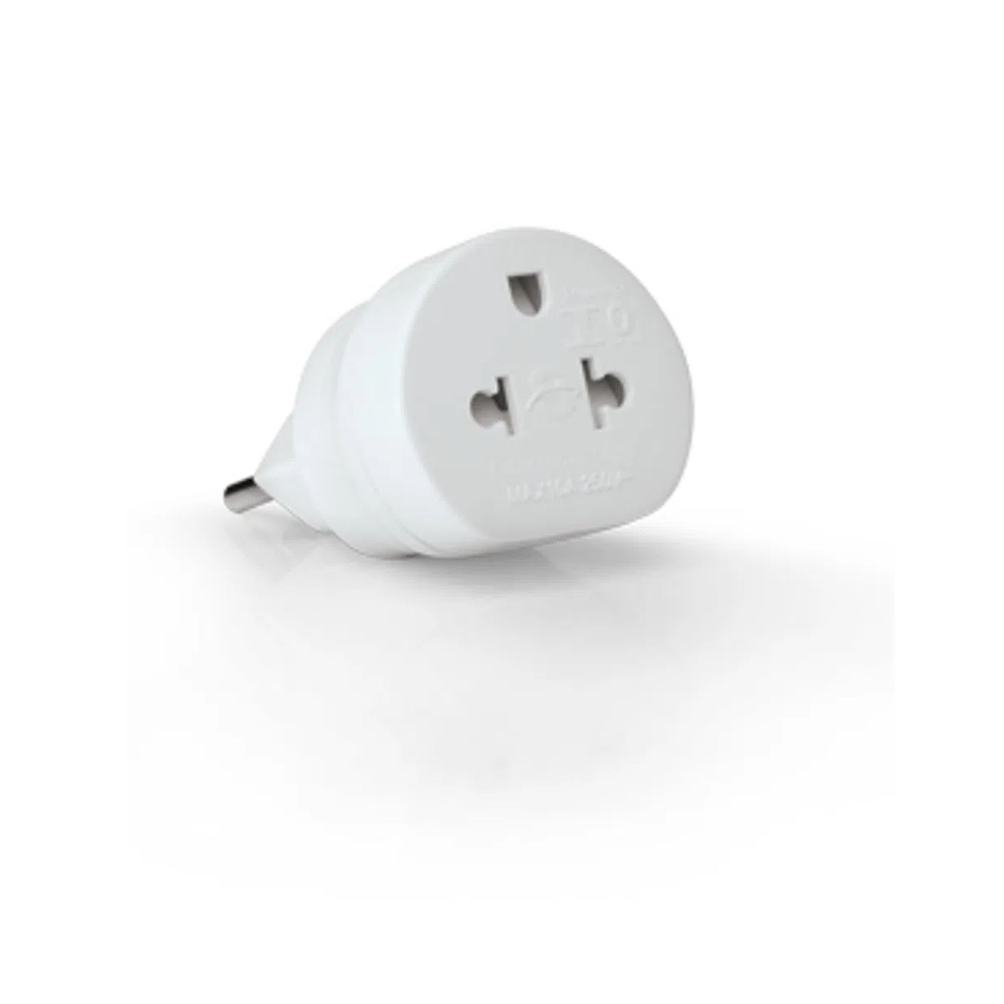 Adaptador Tomada 3 pinos Branco Novo Padrao WI243 - Multilaser