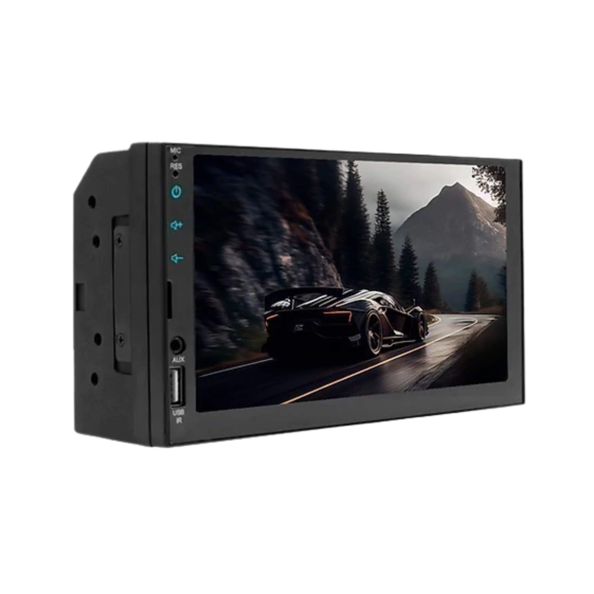 Central Multimídia MP5 2 Din 7" USB/SDCARD/BT/Espelhamento IOS/Android Full Touch H-Tech-HT-3000G4
