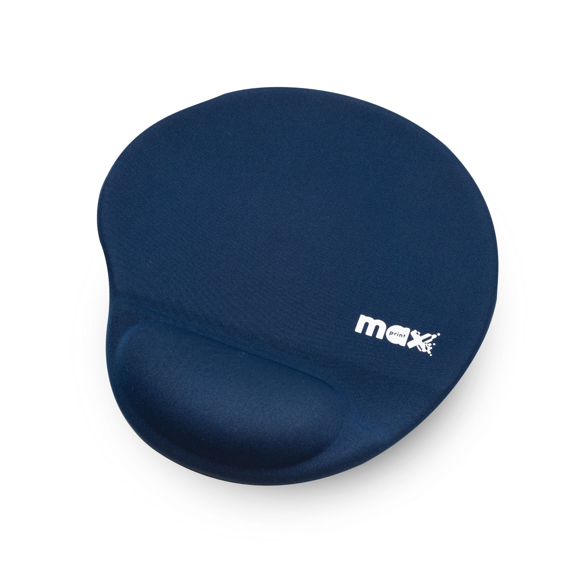 COMP Kit Mouse USB Óptico Preto 1000DPI 60615-7 com Mousepad com Apoio para Pulso Azul 604470 - Maxprint