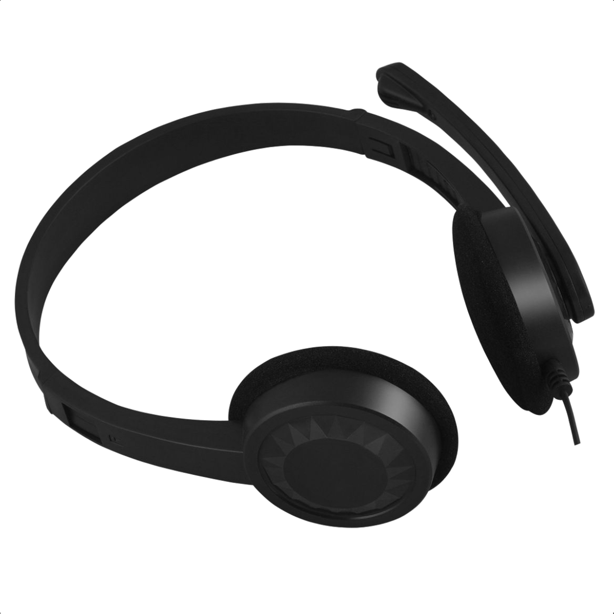 Headset Fone com Microfone Preto P2 Cabo 200cm C3Plus PH-02BK