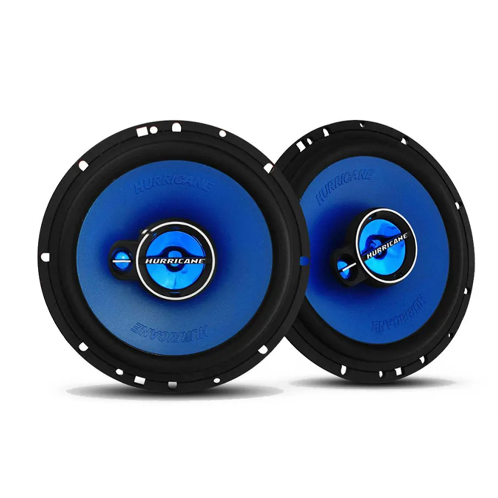 Kit Prático Alto Falante Triaxial 6" 50WRMS com Quadriaxial 6x9 90WRMS Hurricane 1 TRIAK6 + 1 CM69