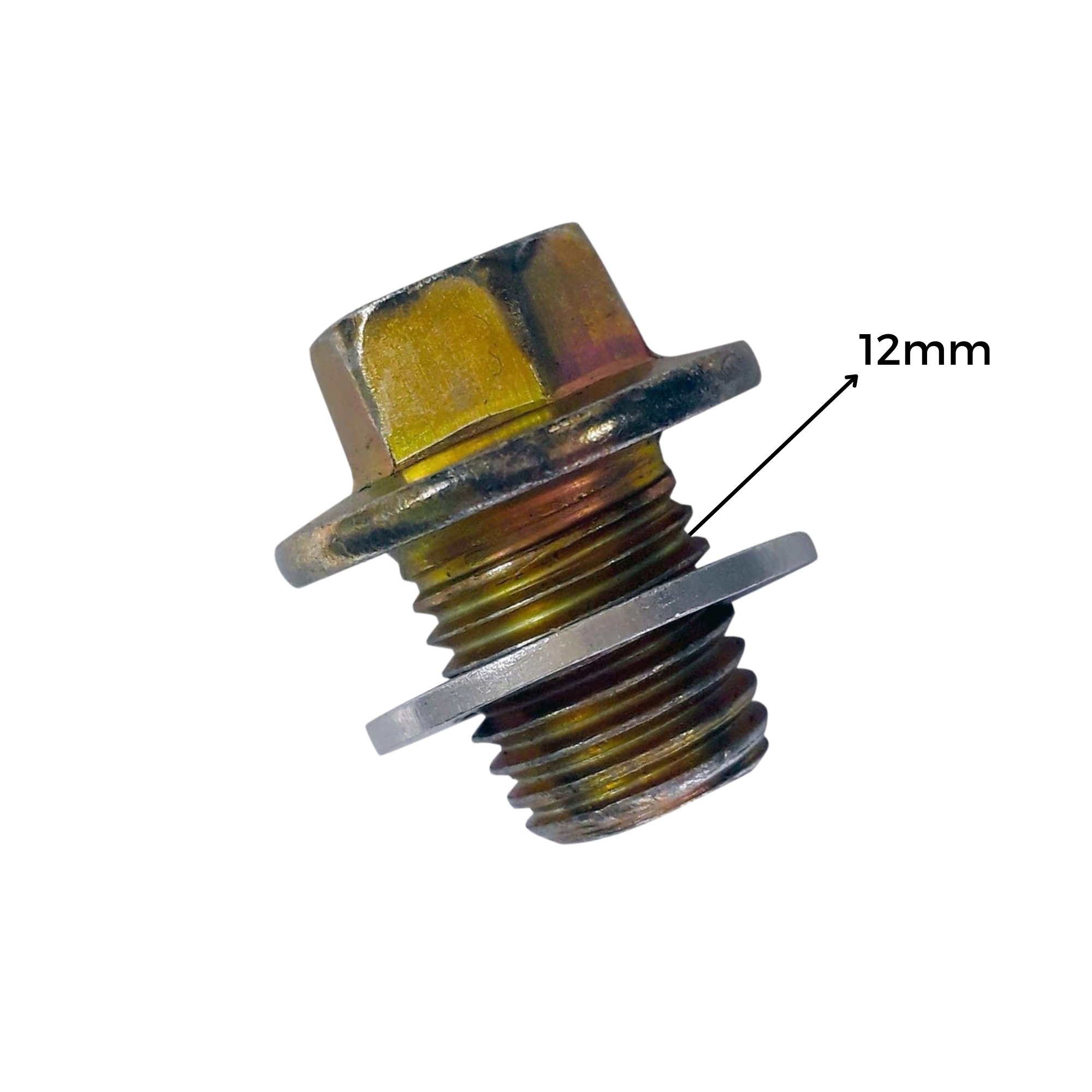 Bujão do Carter Cônico 12MM Universal Flangeado Maxx Premium - 080035